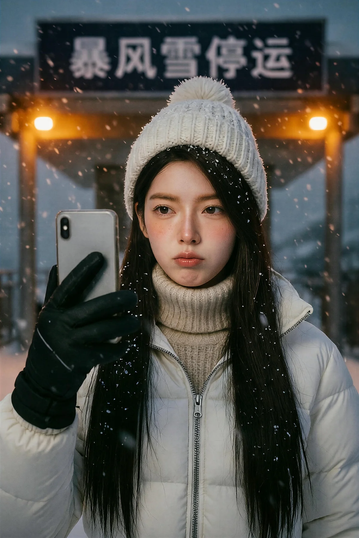 AIG  No.639 斯斯大小姐雪屋极寒体验 - 2