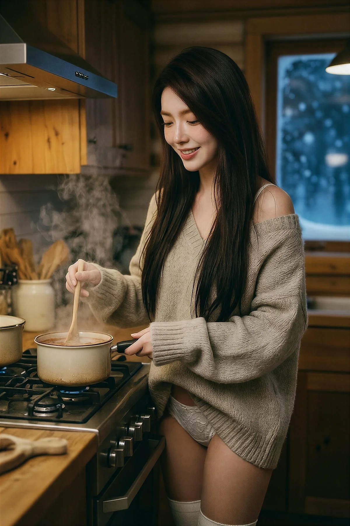 AIG  No.639 斯斯大小姐雪屋极寒体验 - 7