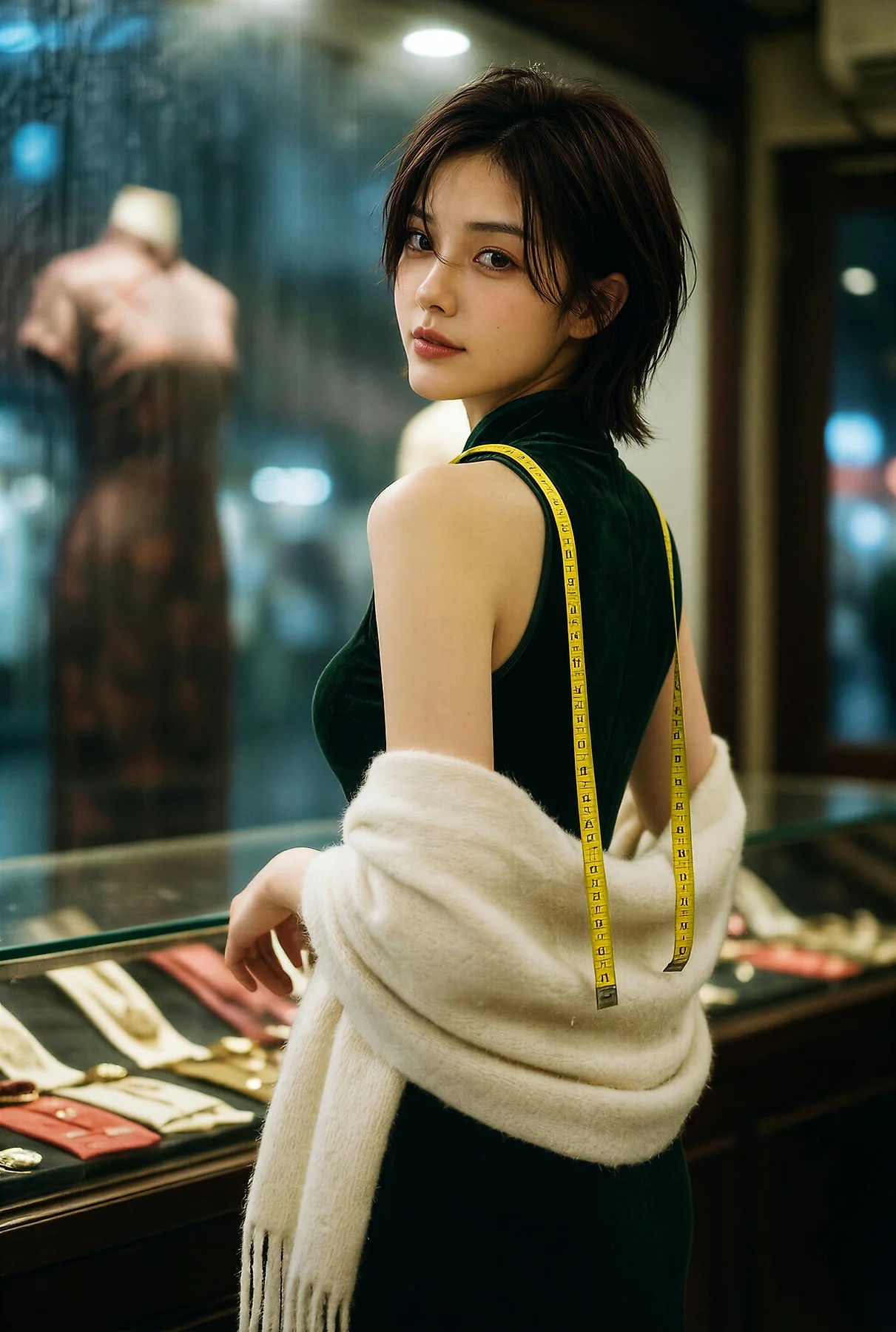AIG  No.640 赵奚尔er旗袍气质美女 - 7