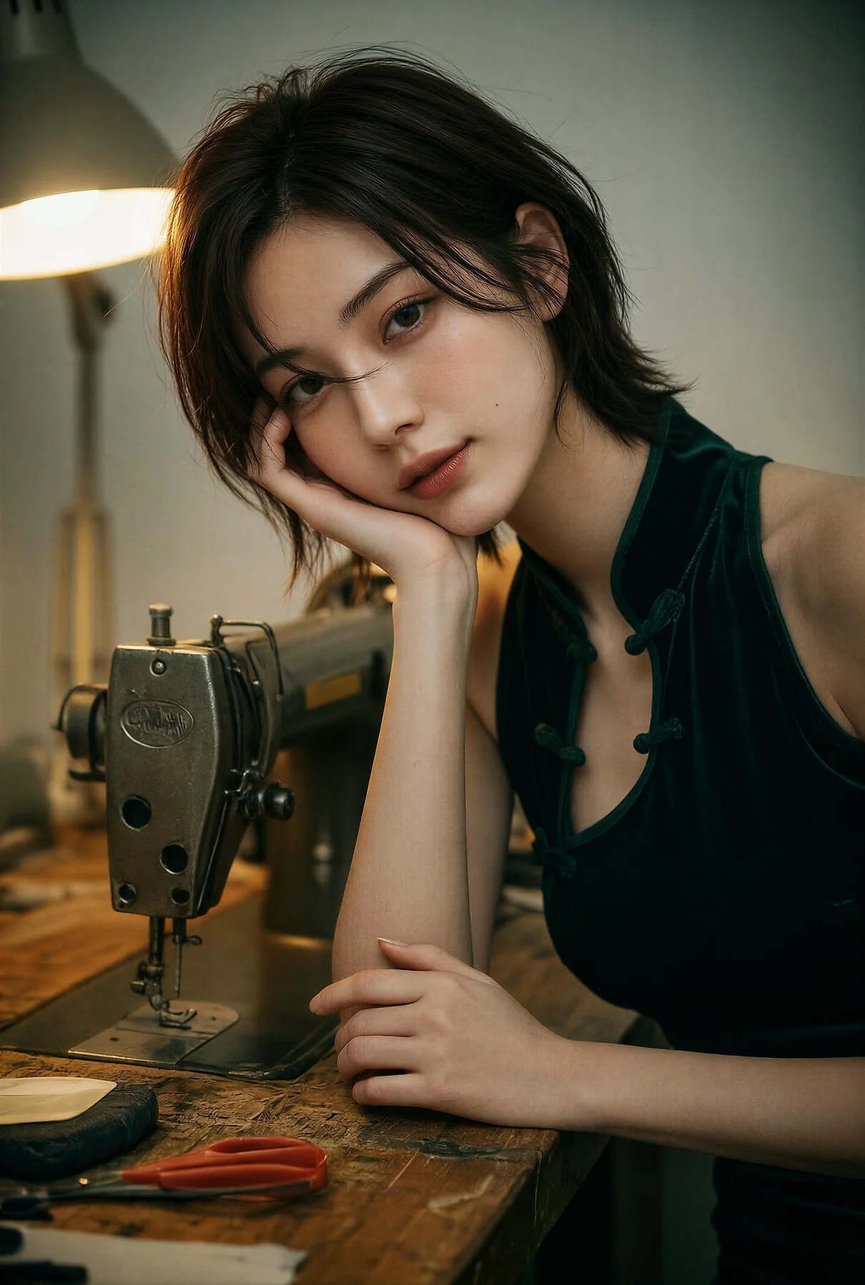 AIG  No.640 赵奚尔er旗袍气质美女 - 4