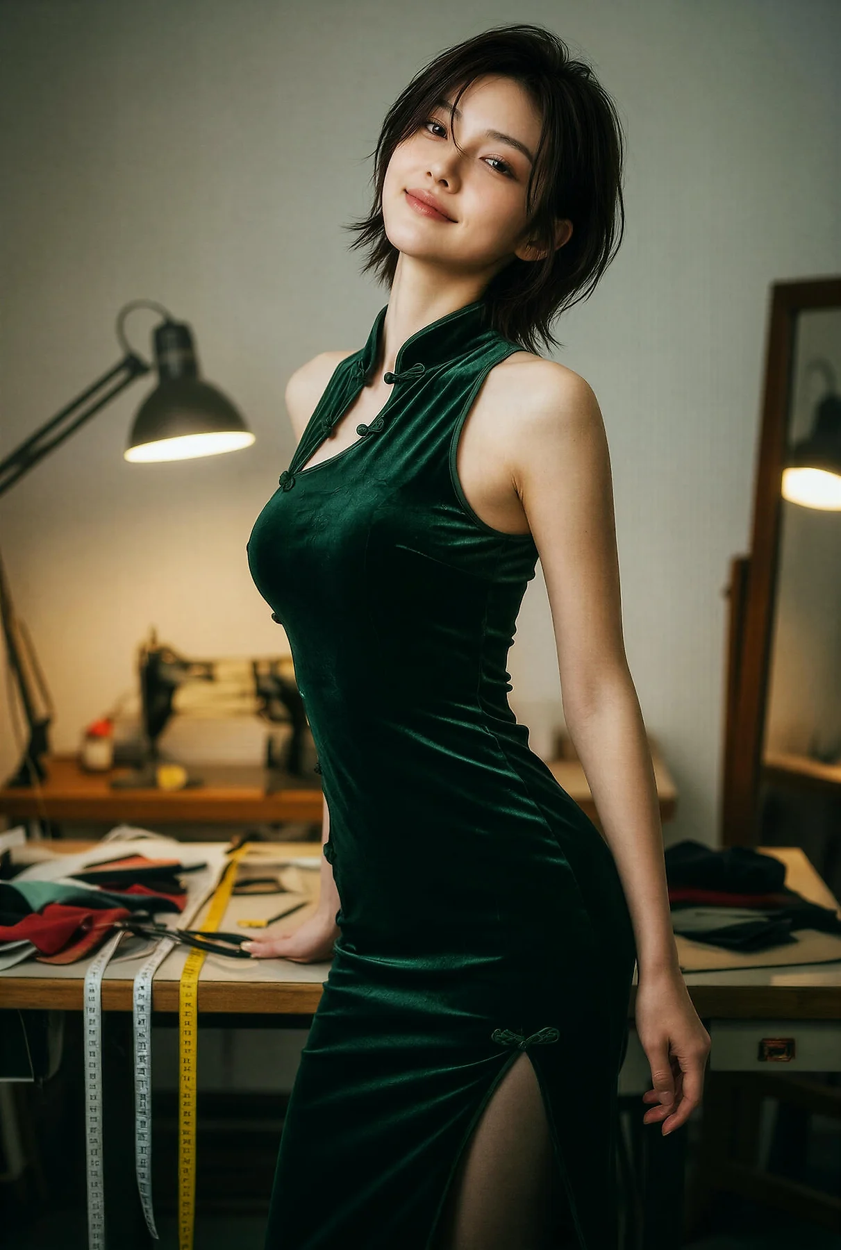 AIG  No.640 赵奚尔er旗袍气质美女 - 6