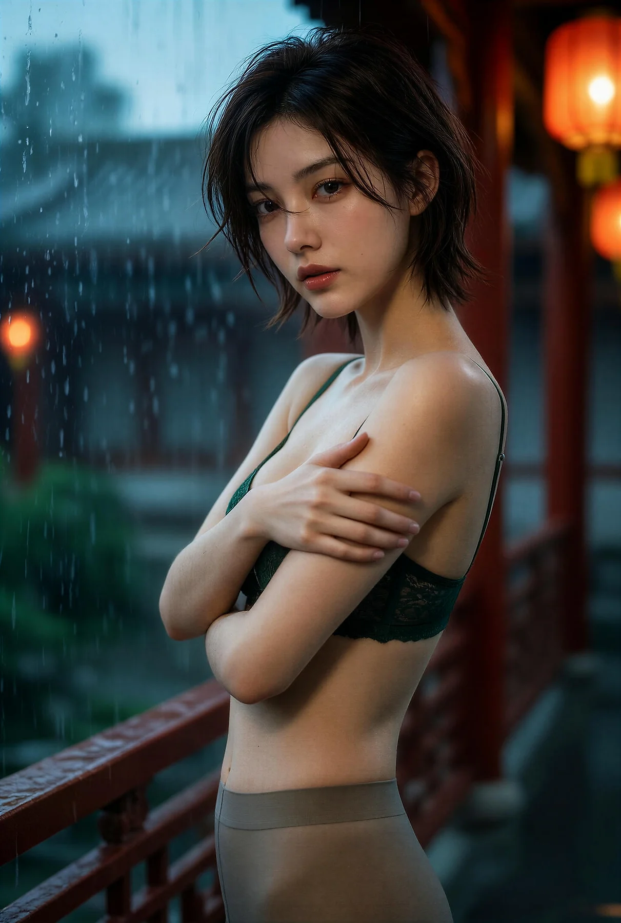 AIG  No.640 赵奚尔er旗袍气质美女 - 10