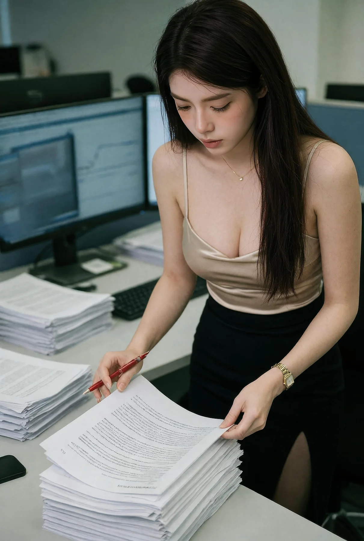 AIG  No.644 斯斯大小姐金融黑丝美女美腿 - 6