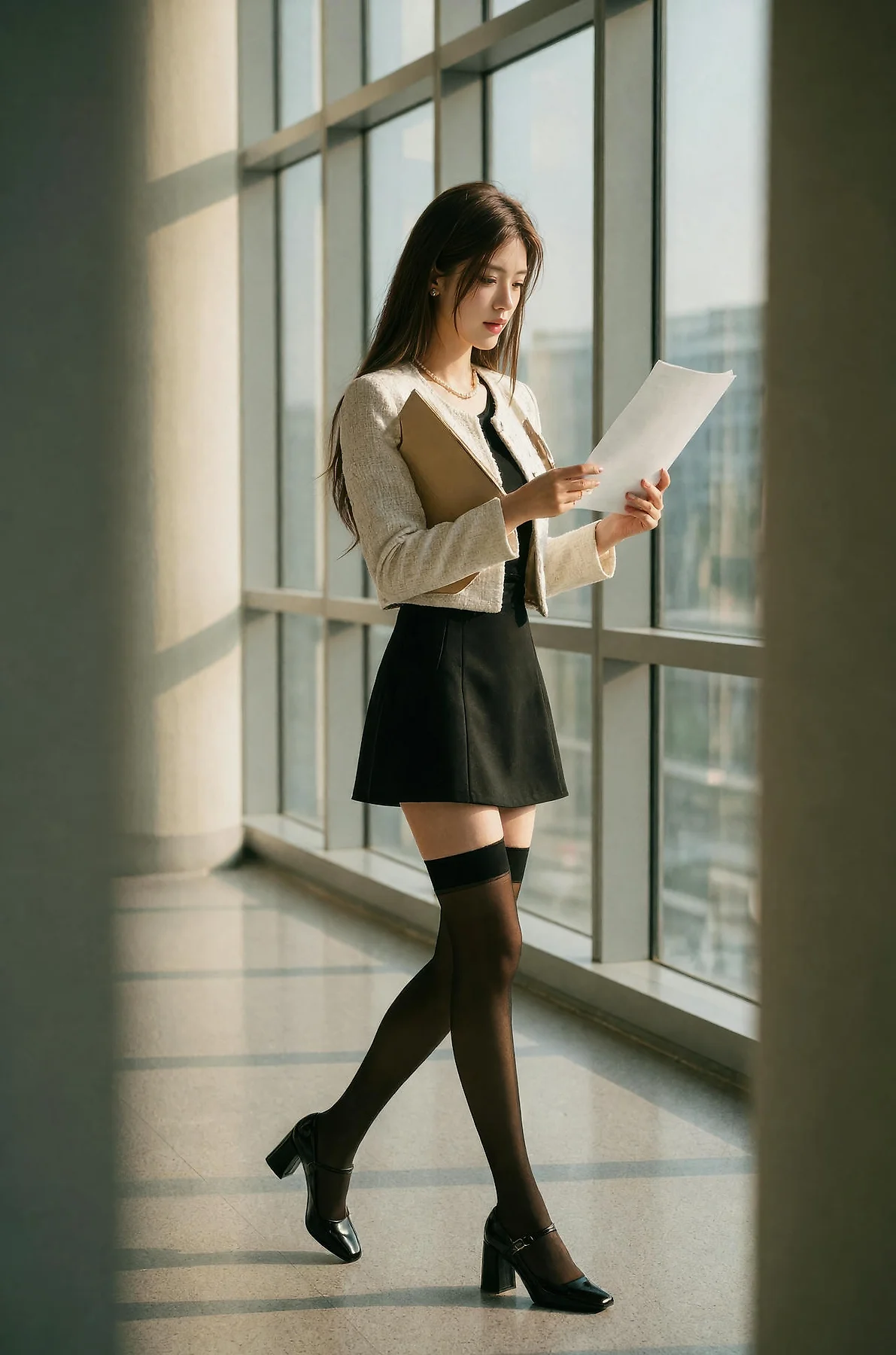 AIG  No.645 萨霓儿同传美女黑丝 - 8