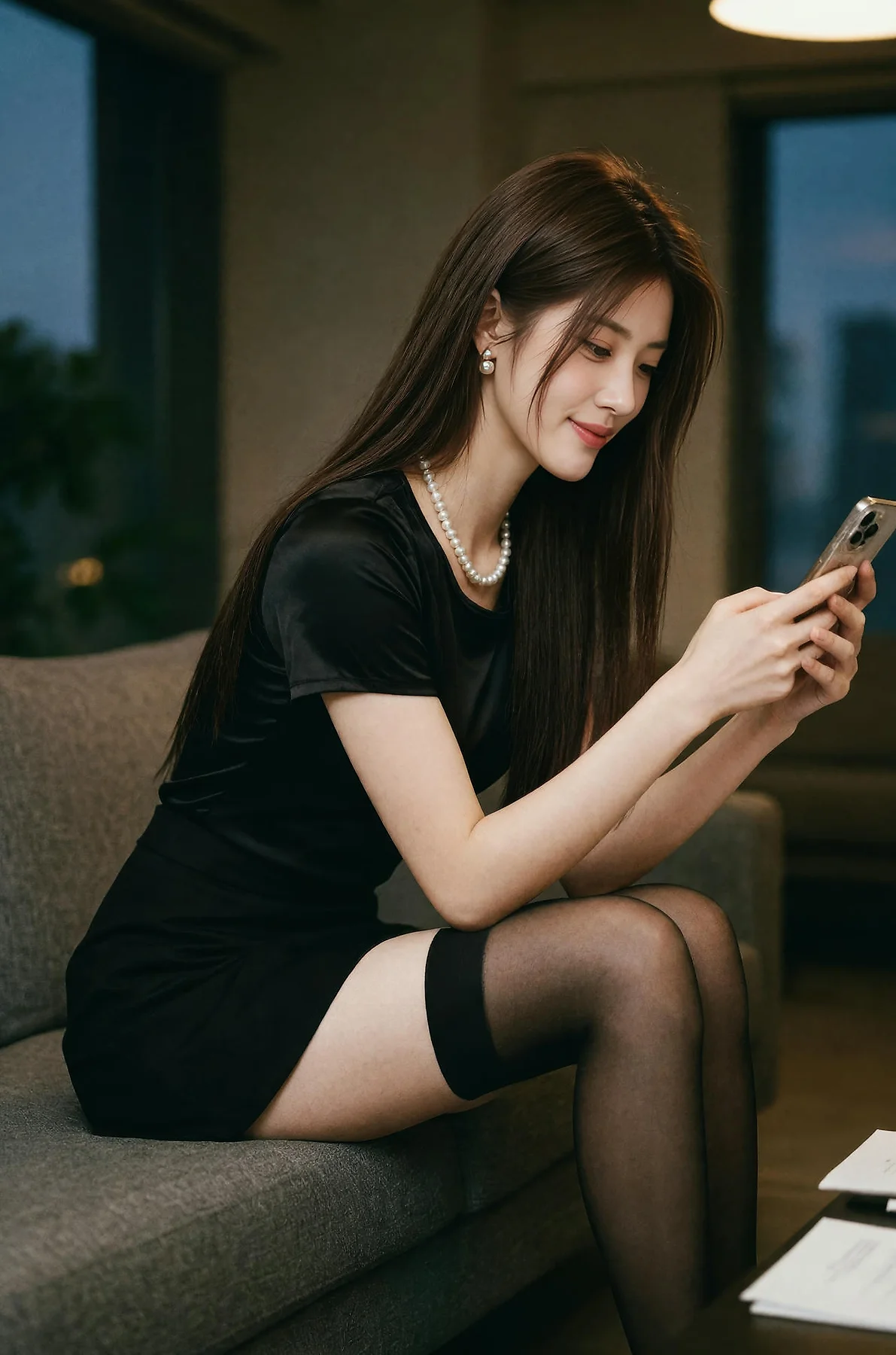 AIG  No.645 萨霓儿同传美女黑丝 - 8