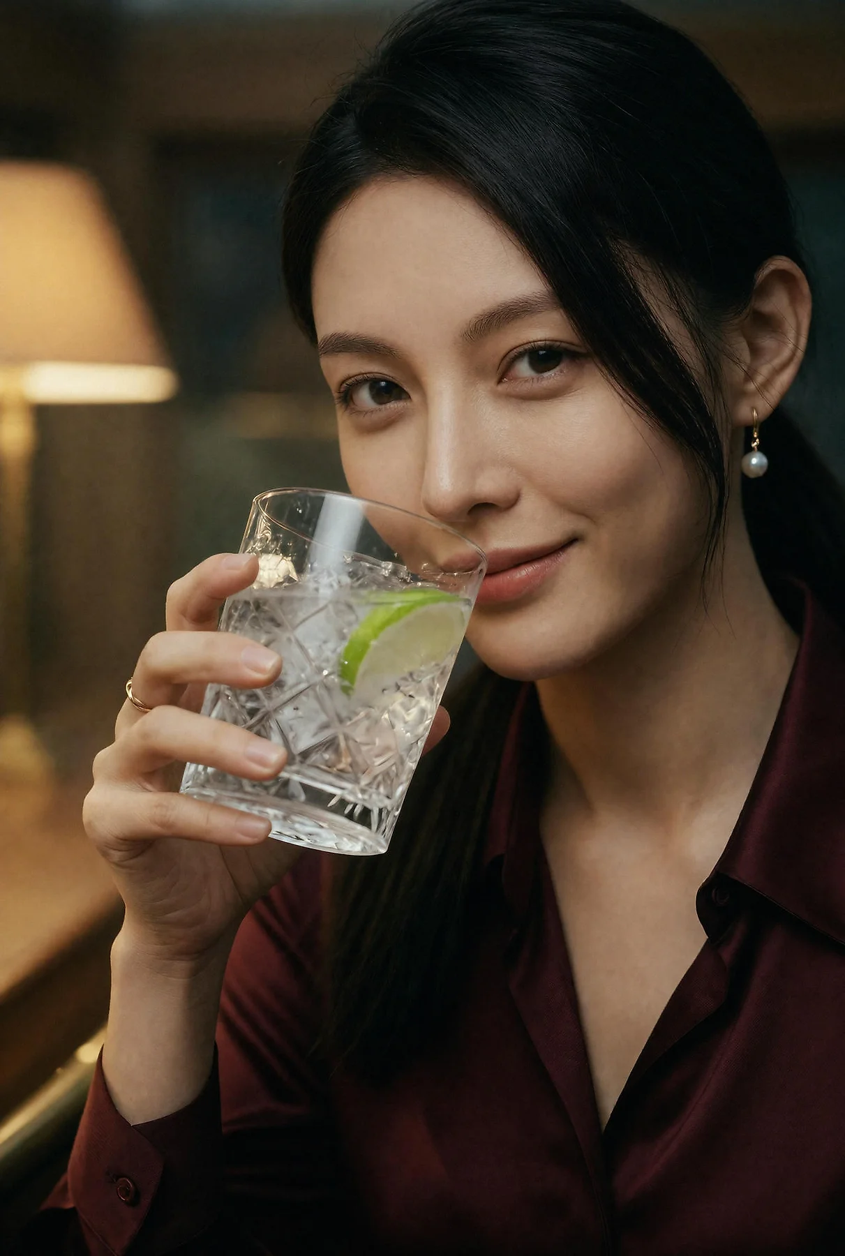 AIG  No.650 柒琪喵列车餐厅的气质美女 - 9