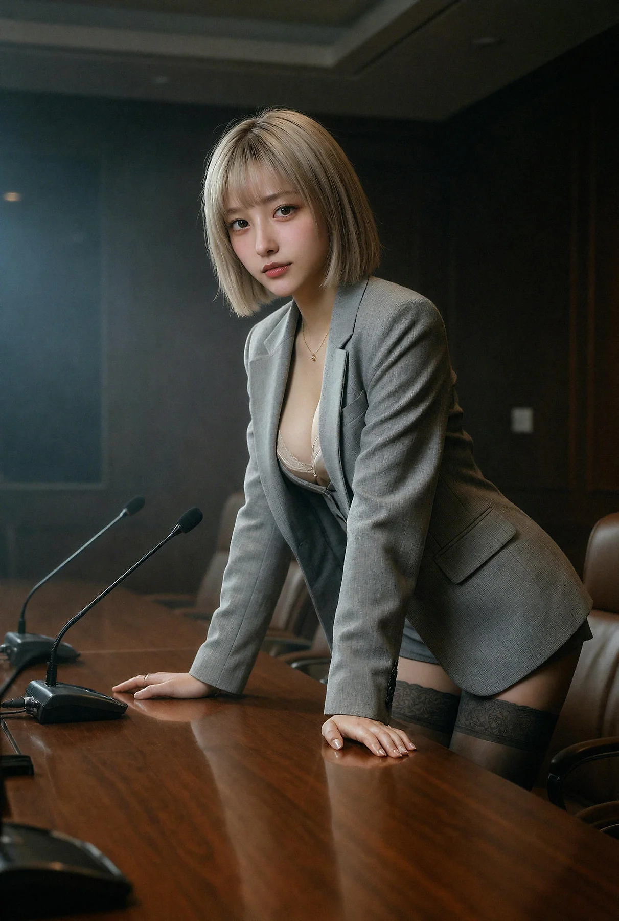 AIG  No.655 赵奚尔er办公室ol制服爆乳 - 1