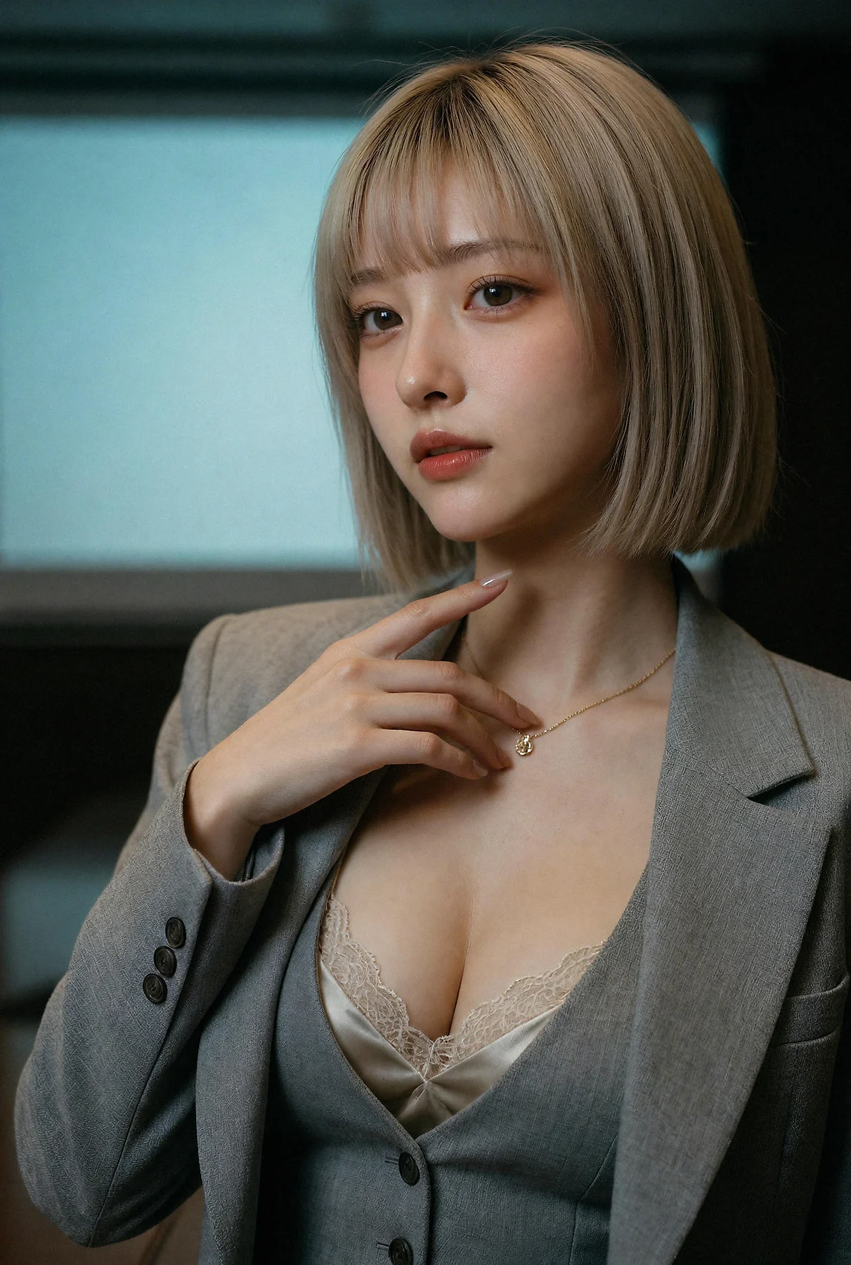 AIG  No.655 赵奚尔er办公室ol制服爆乳 - 2