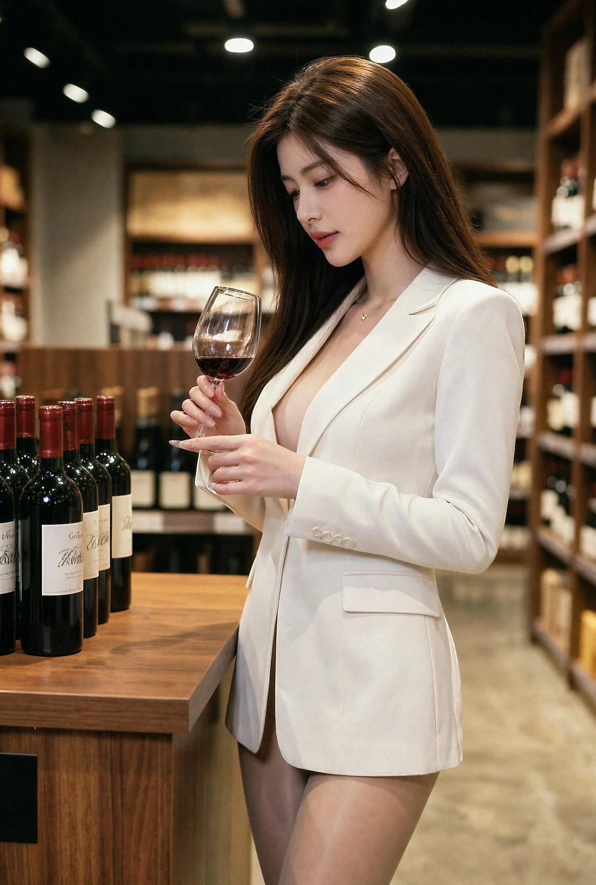 AIG  No.656 萨霓儿地铁长腿美女 - 7