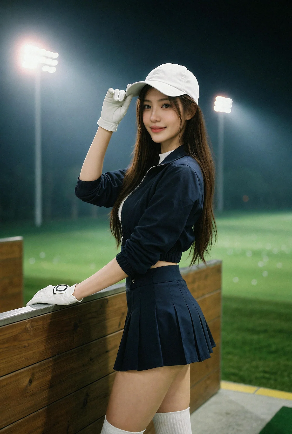 AIG  No.657 萨霓儿高尔夫球场美女 - 1