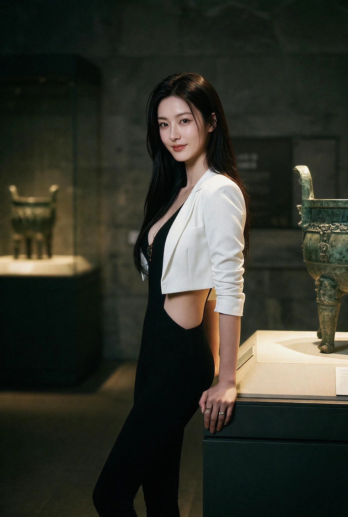 AIG  No.662  斯蔓文物修复师美女 - 4