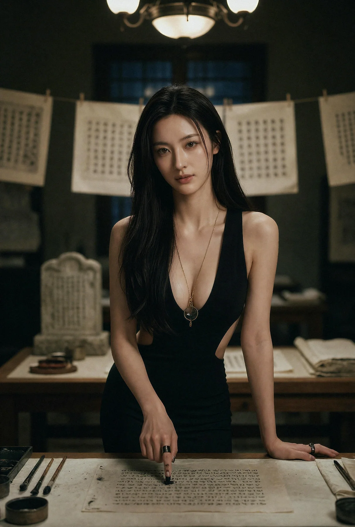 AIG  No.662  斯蔓文物修复师美女 - 9