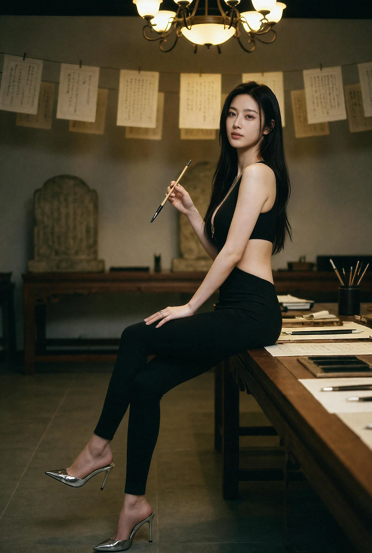AIG  No.662  斯蔓文物修复师美女 - 10