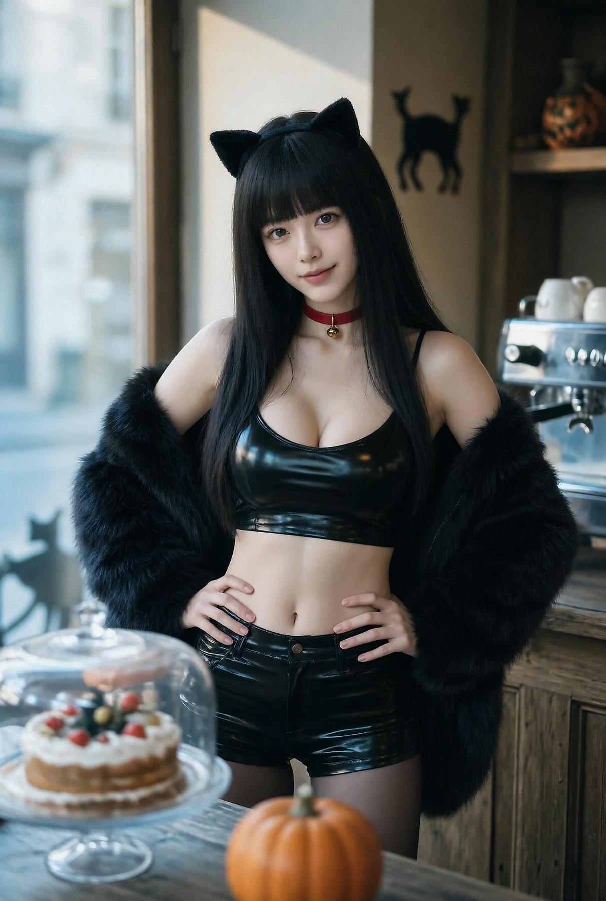 AIG  No.668  九歌lina猫系女友皮裤 - 5