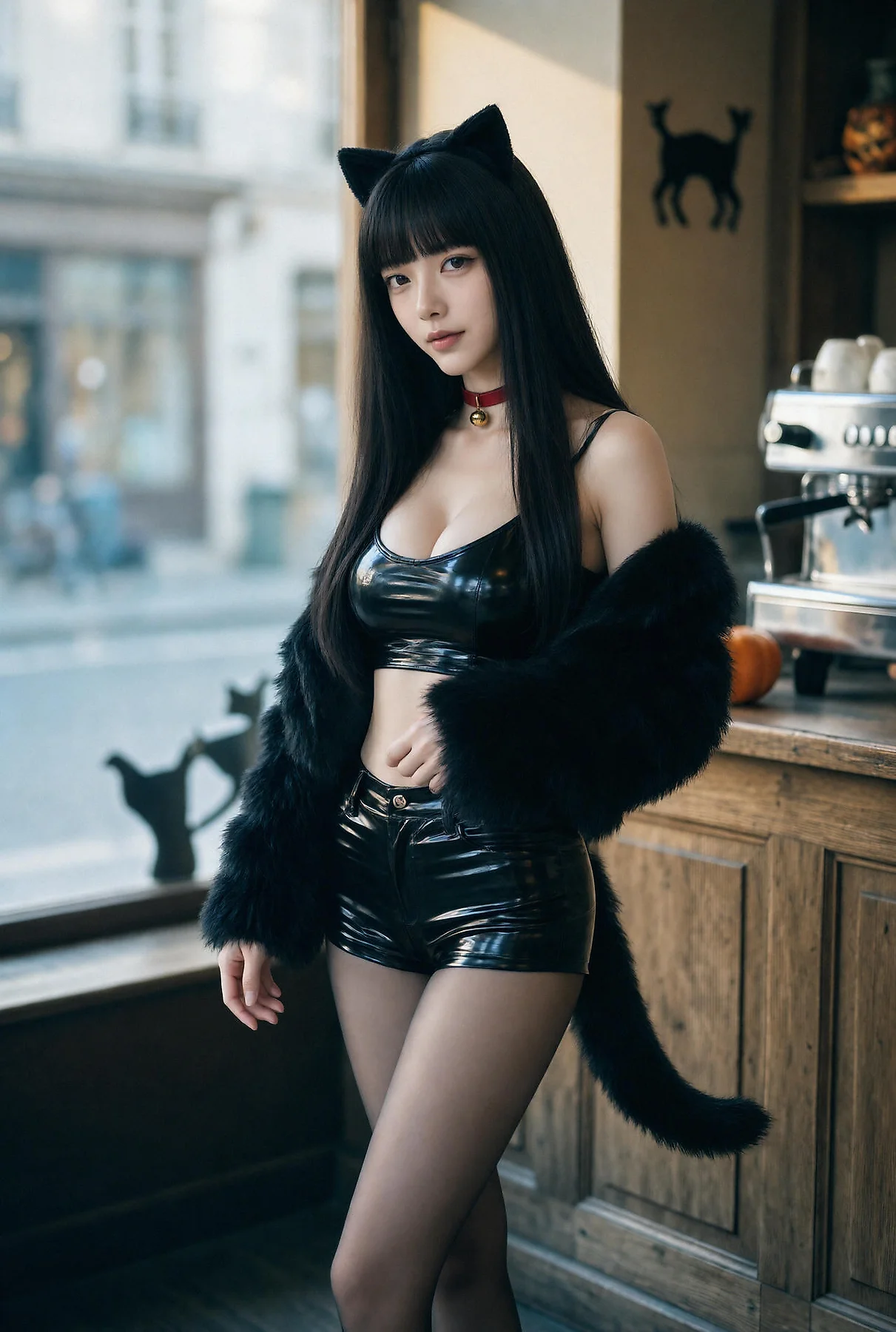 AIG  No.668  九歌lina猫系女友皮裤 - 6