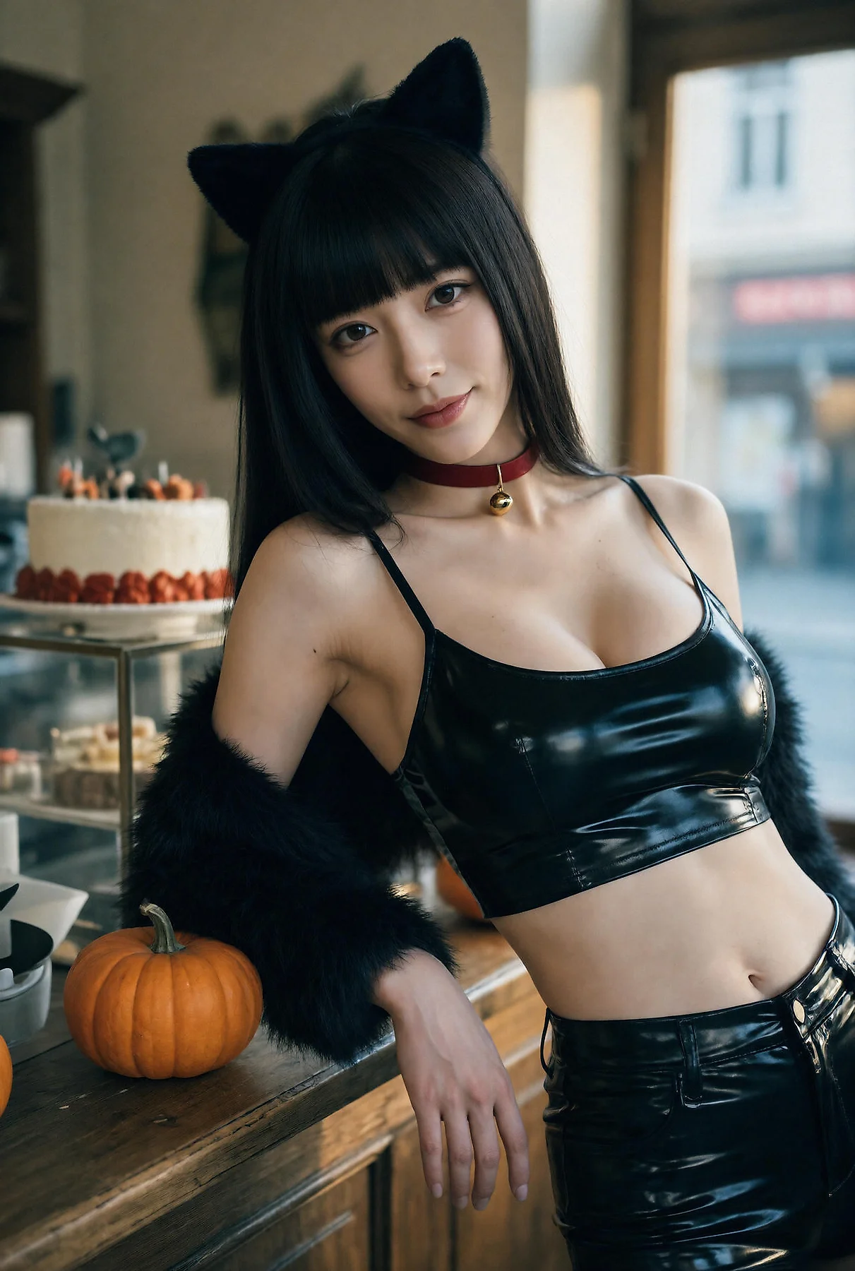 AIG  No.668  九歌lina猫系女友皮裤 - 7