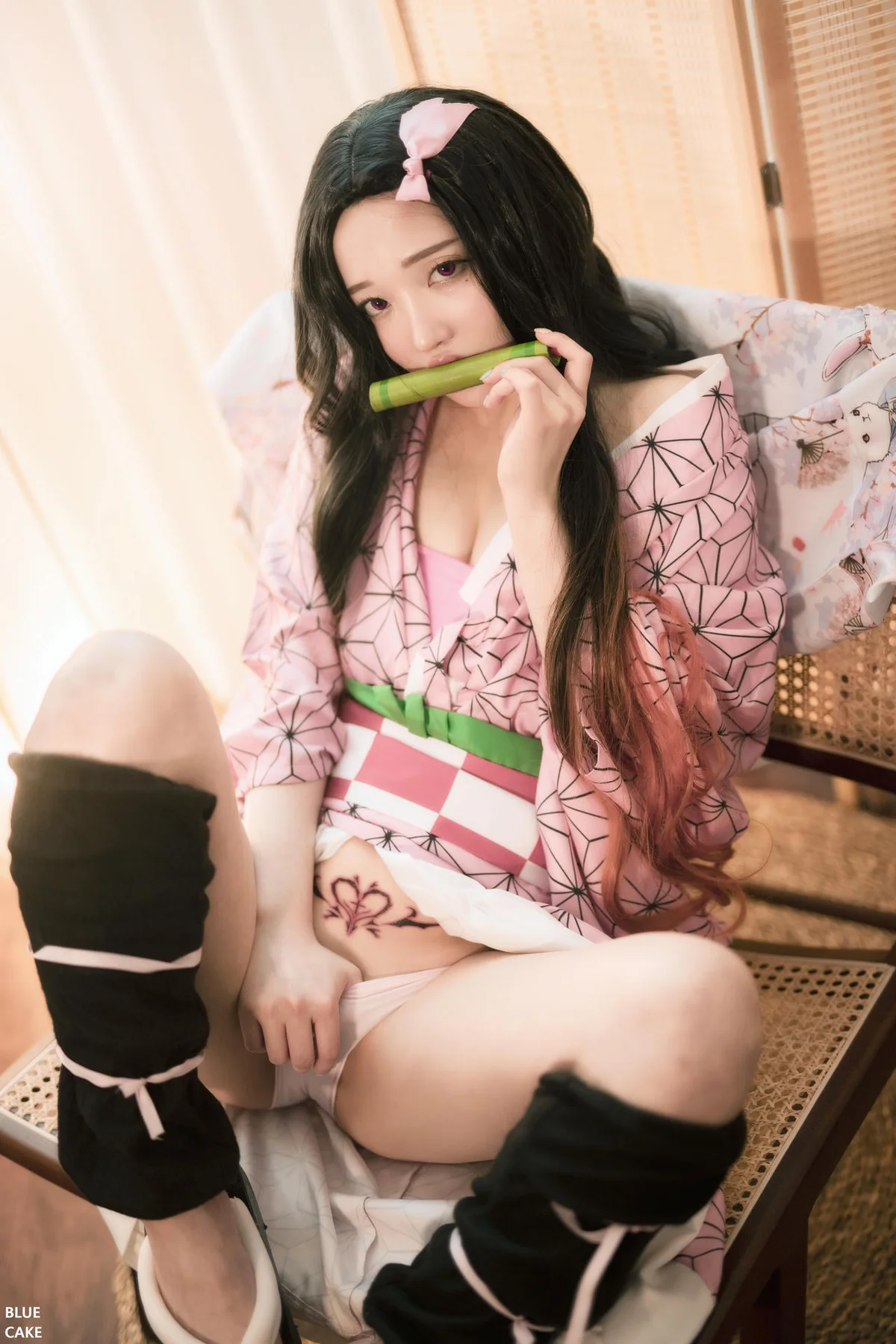 BLUECAKE No.007 Son Ye-Eun巨乳制服捆绑 - 3