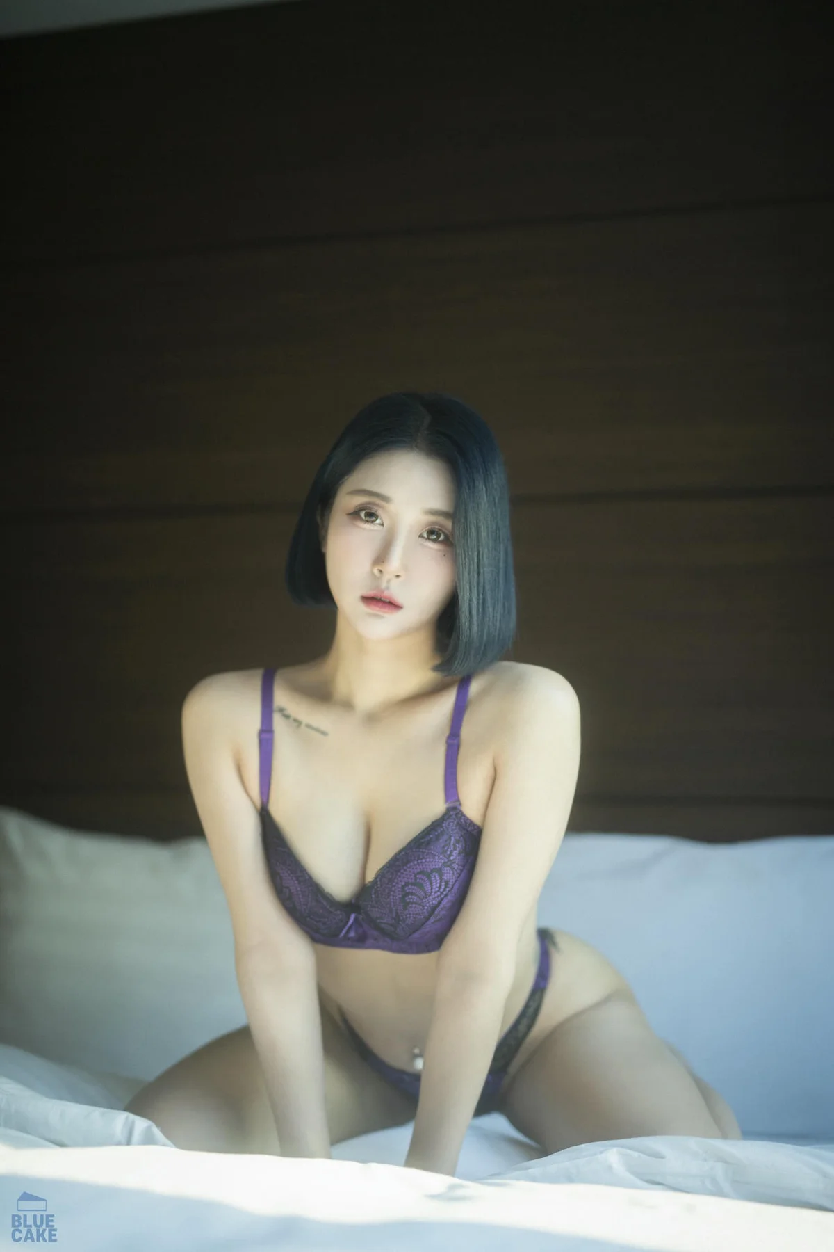 BLUECAKE No.045 Bomi紫色内衣美腿玉足 - 6