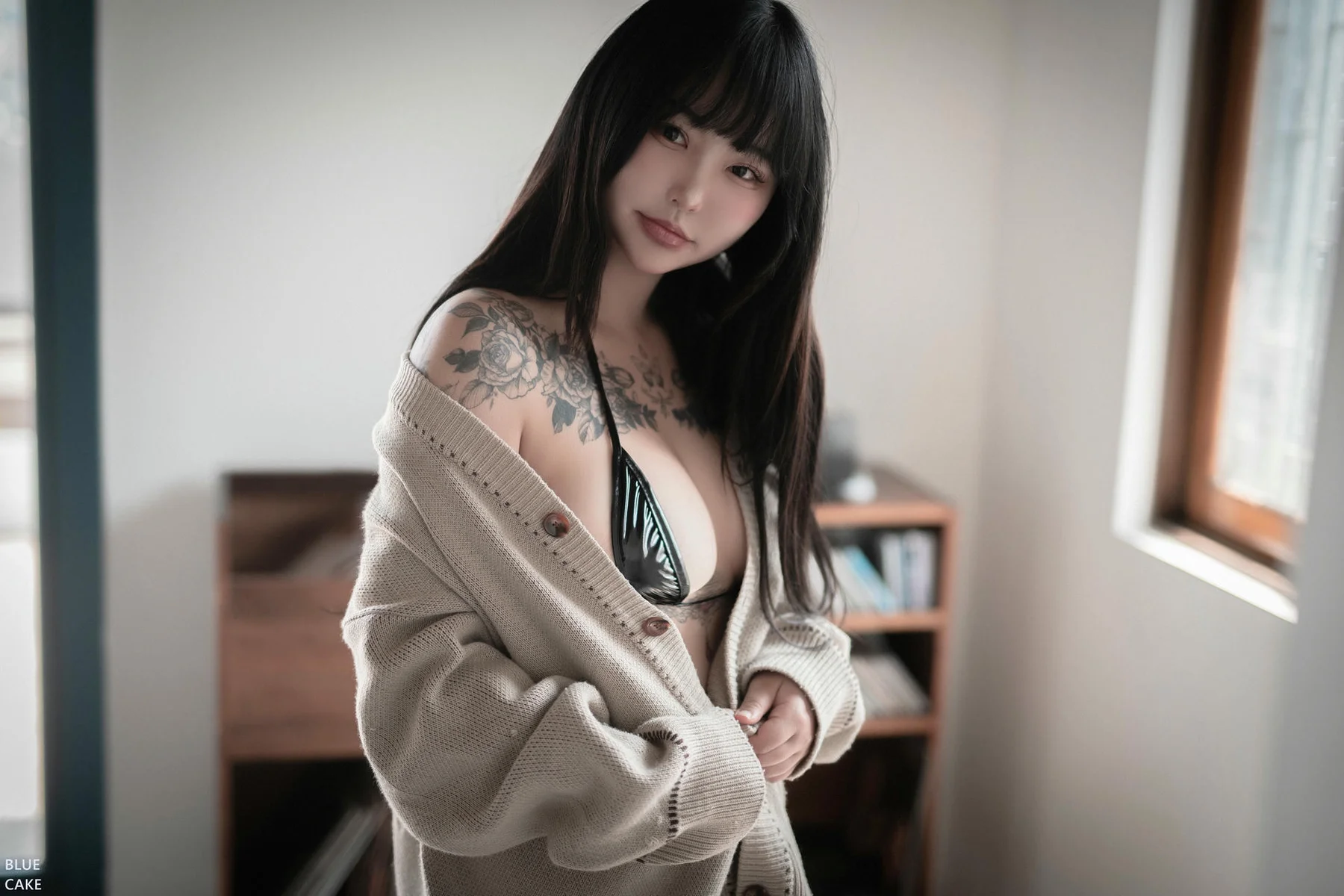 BLUECAKE No.068 Boyeon肥美纹身吉他个性美女 - 2
