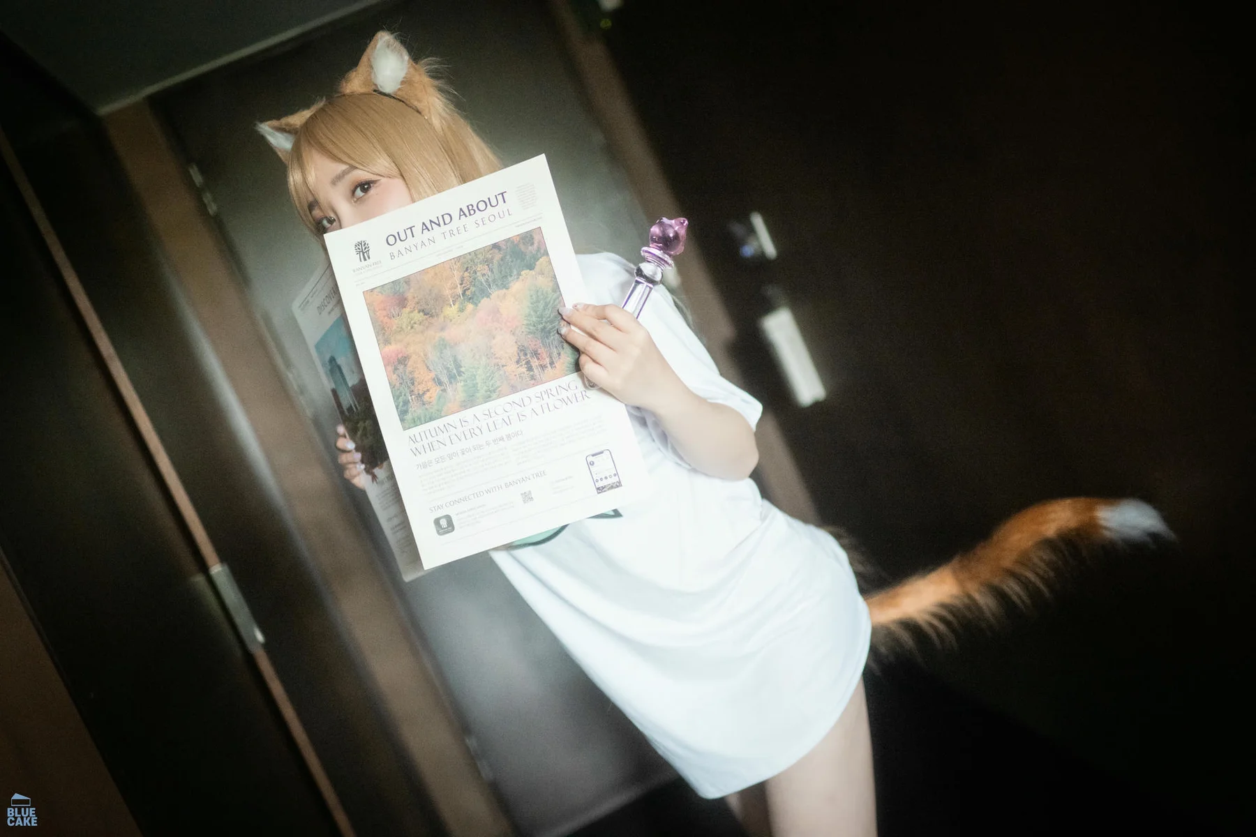 BLUECAKE No.069 YeEun诱惑小猫养成cos - 3
