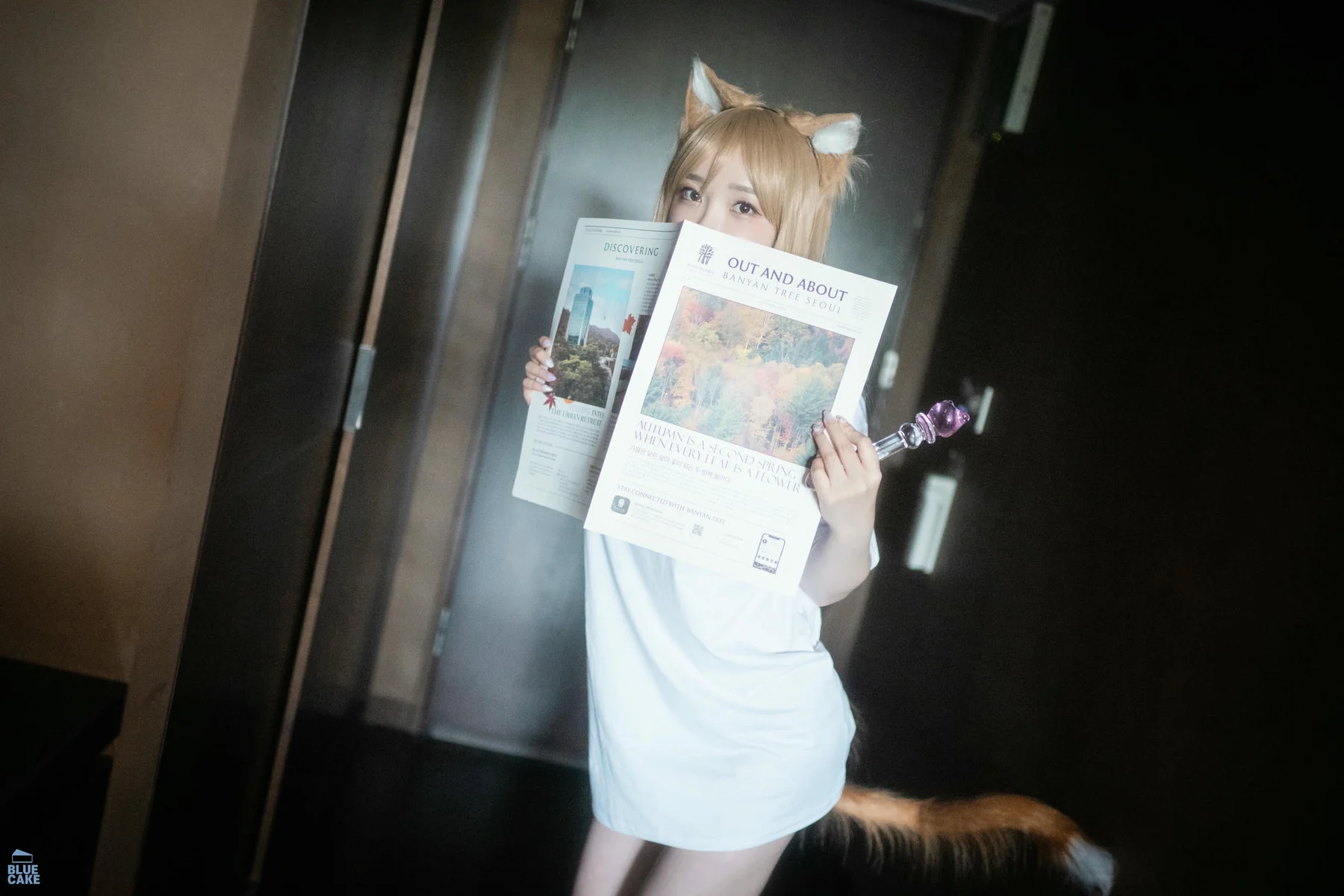 BLUECAKE No.069 YeEun诱惑小猫养成cos - 4