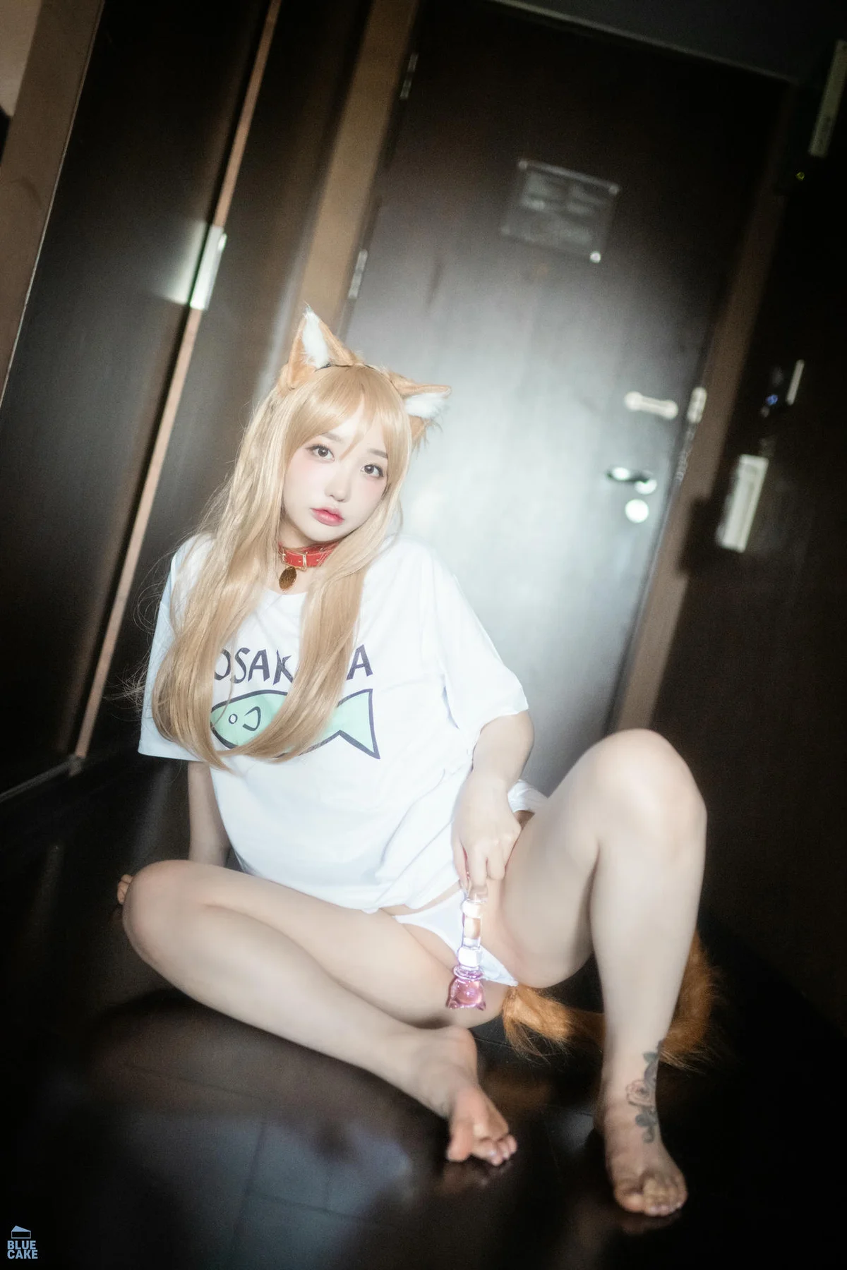 BLUECAKE No.072 YeEun翘臀小猫少女 - 9