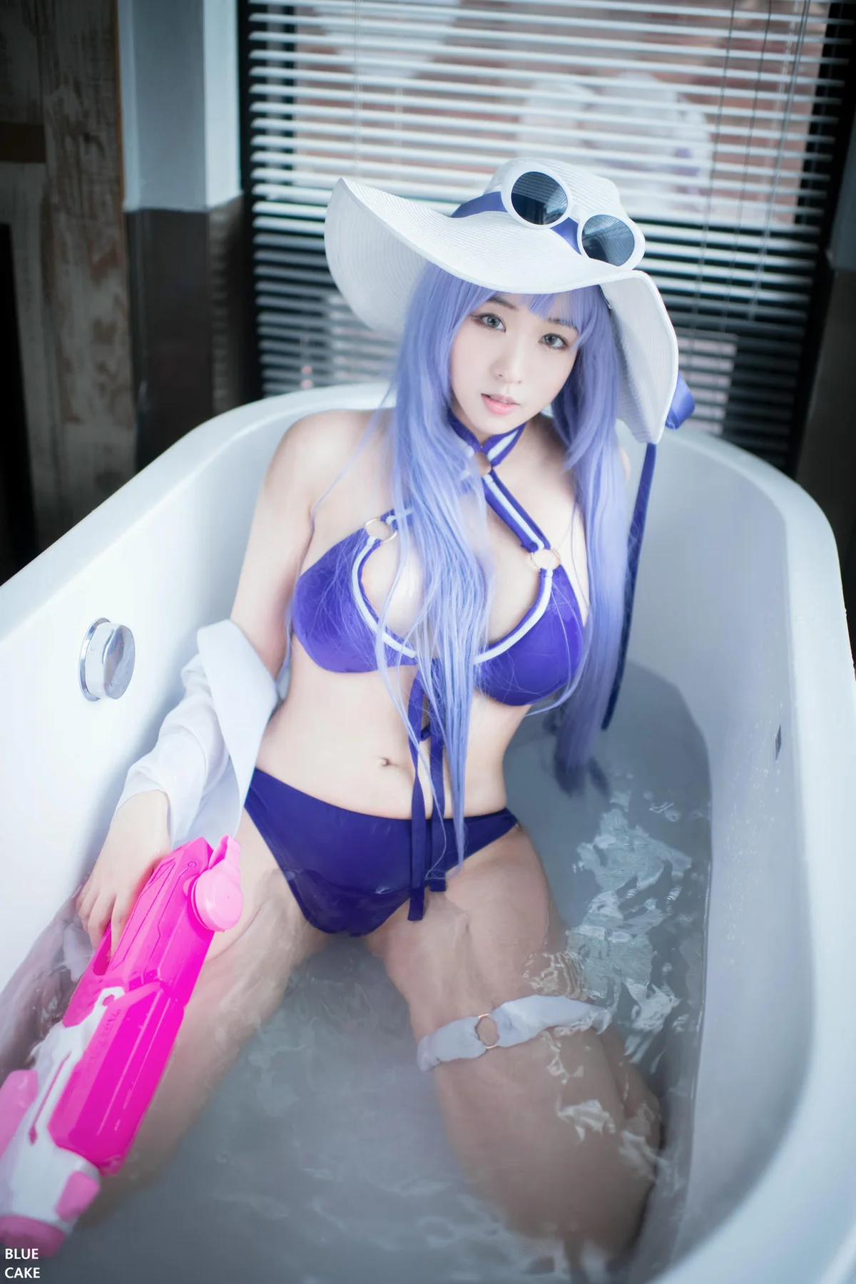 BLUECAKE No.083 Nono湿身比基尼cos - 8