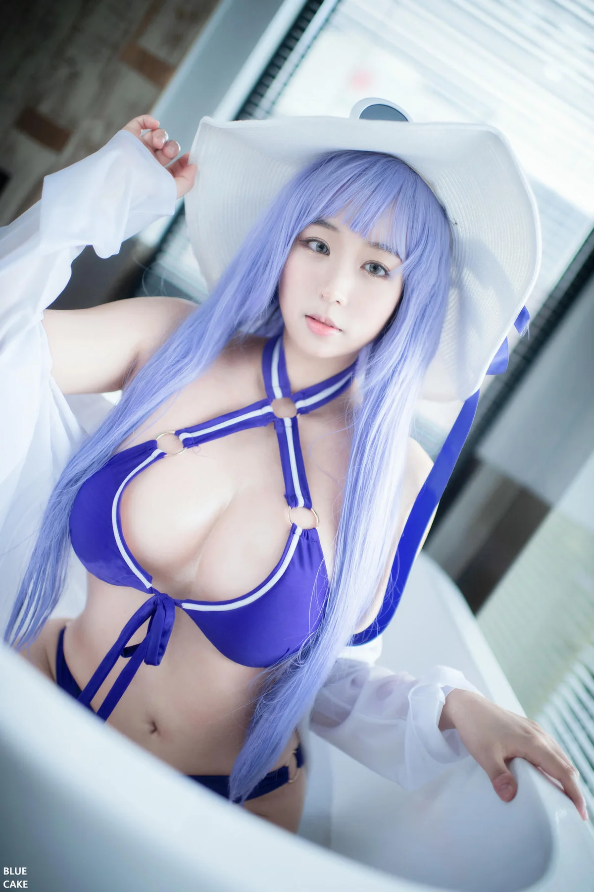 BLUECAKE No.083 Nono湿身比基尼cos - 4