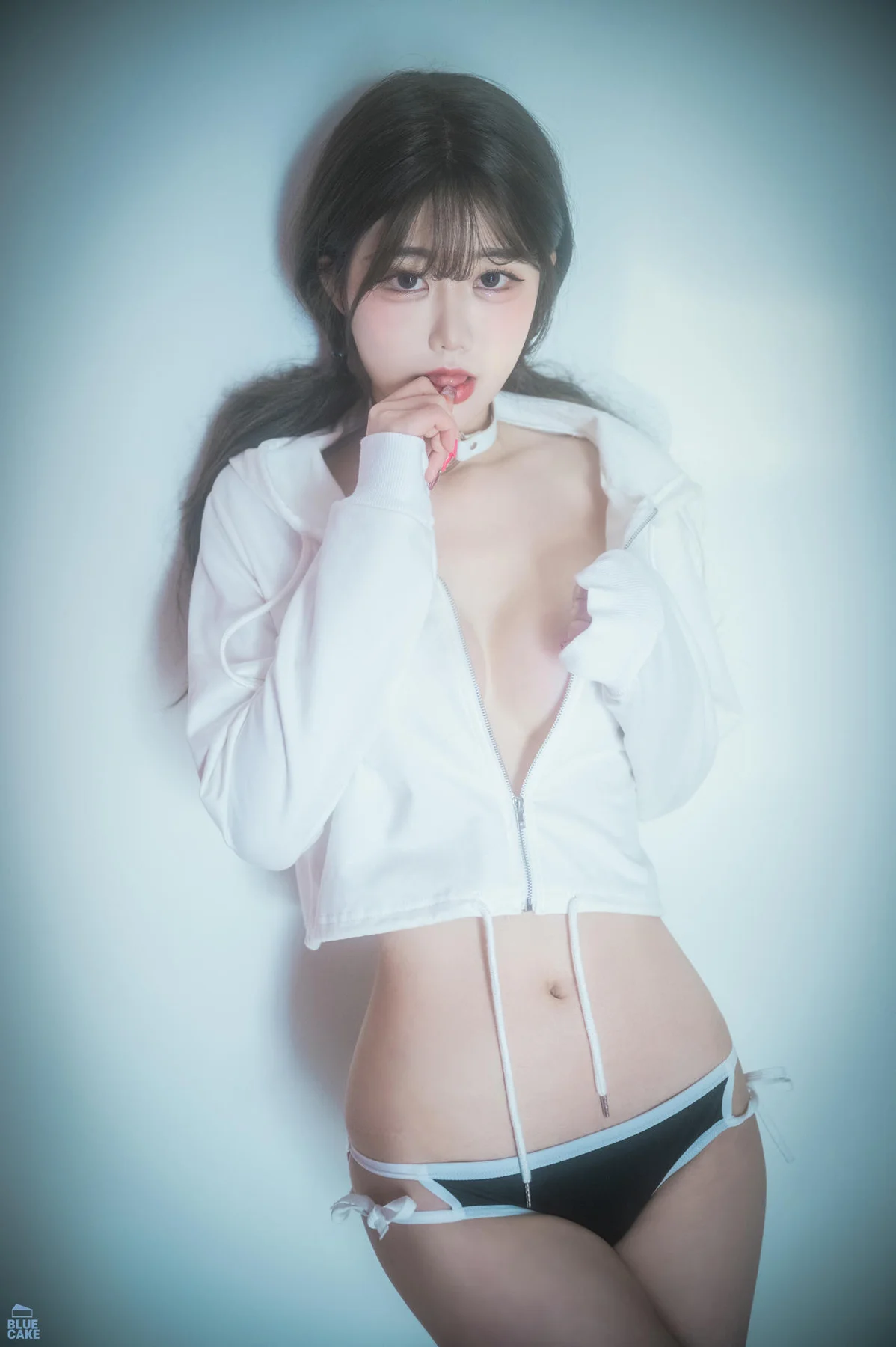 BLUECAKE No.090 JungEun白衬衫萝莉美腿 - 7