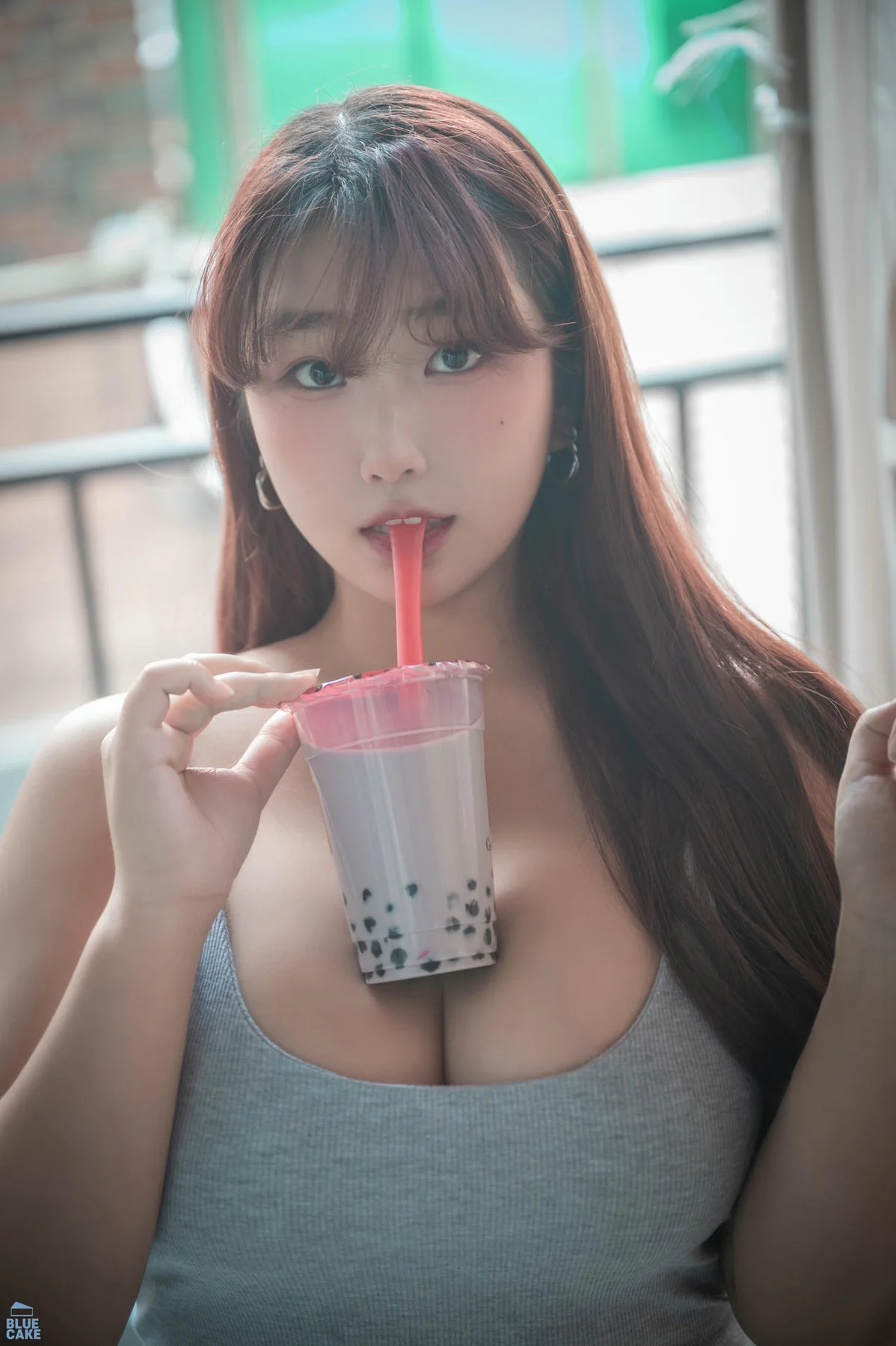 BLUECAKE No.100 GGuBBu肥臀少女写真 - 4