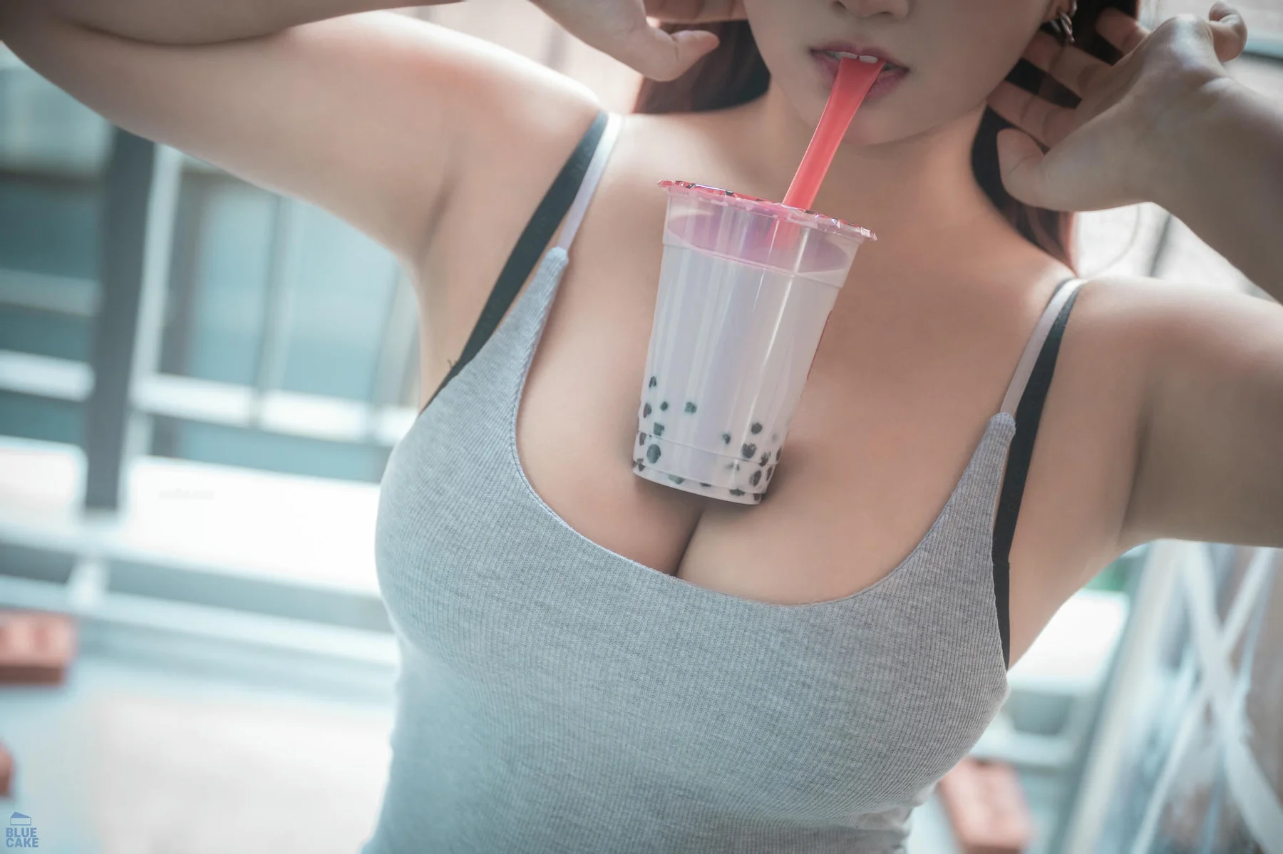 BLUECAKE No.100 GGuBBu肥臀少女写真 - 6