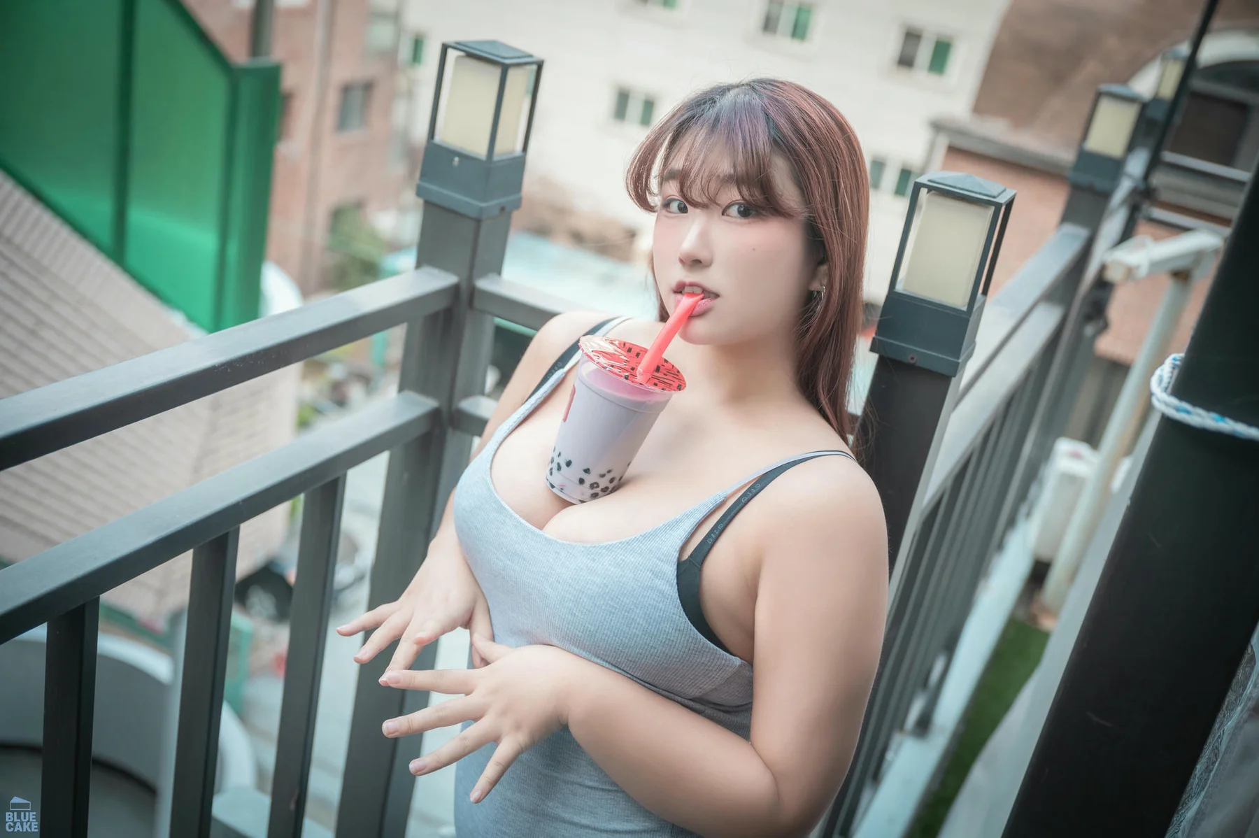 BLUECAKE No.100 GGuBBu肥臀少女写真 - 8