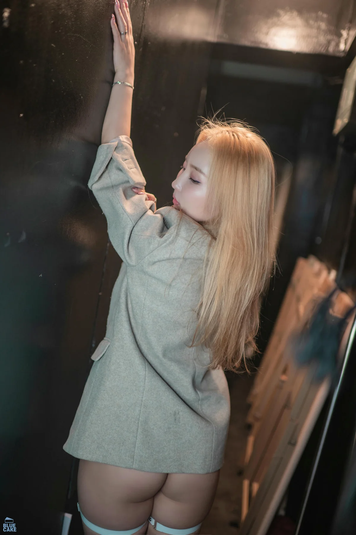 BLUECAKE No.108 JinJu粉色内衣翘臀 - 10