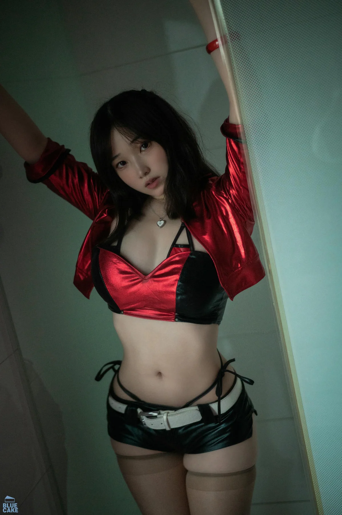 BLUECAKE No.117 Bambi翘臀皮裤性感写真 - 5