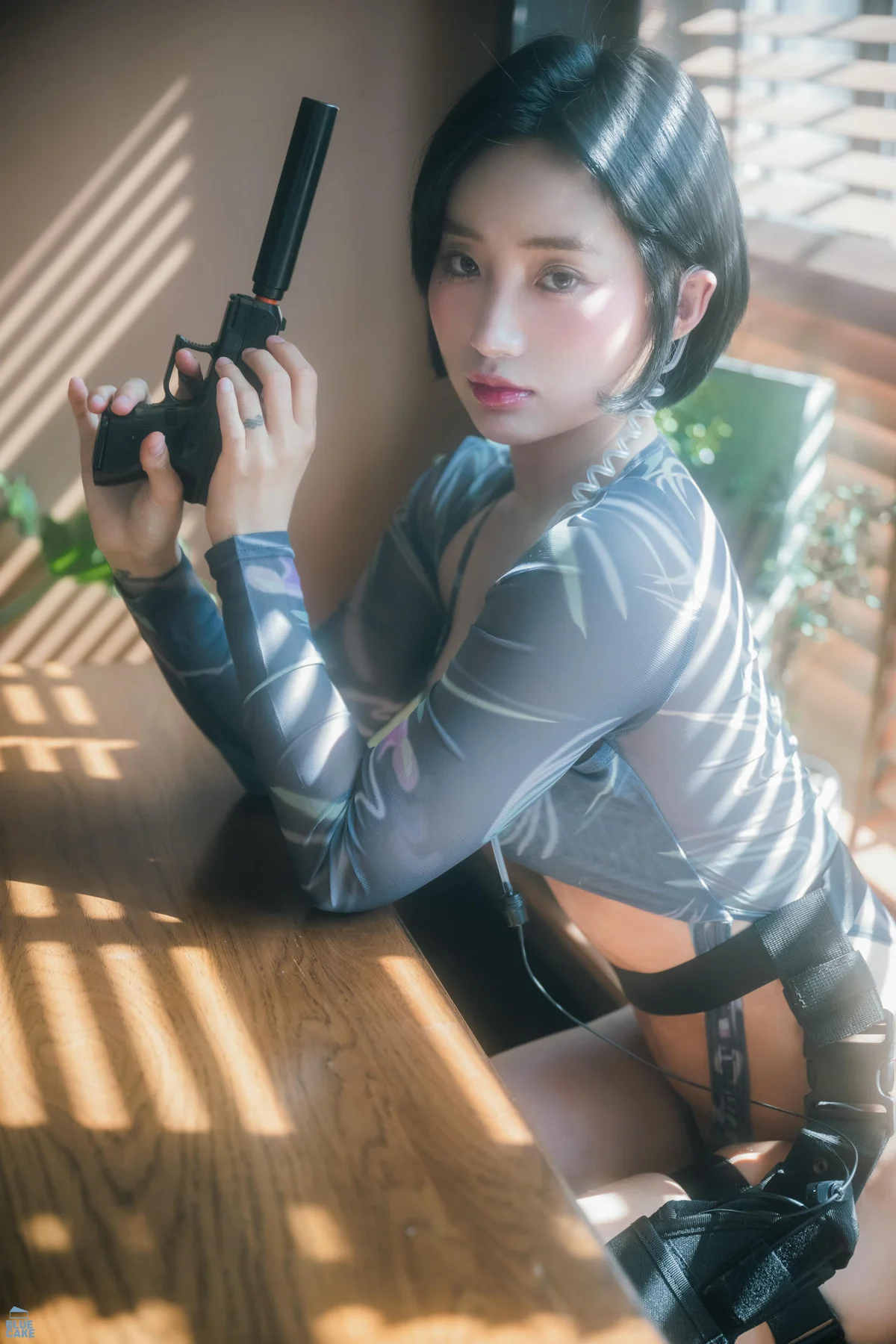 BLUECAKE No.123 Booty Queen短发少女 - 1