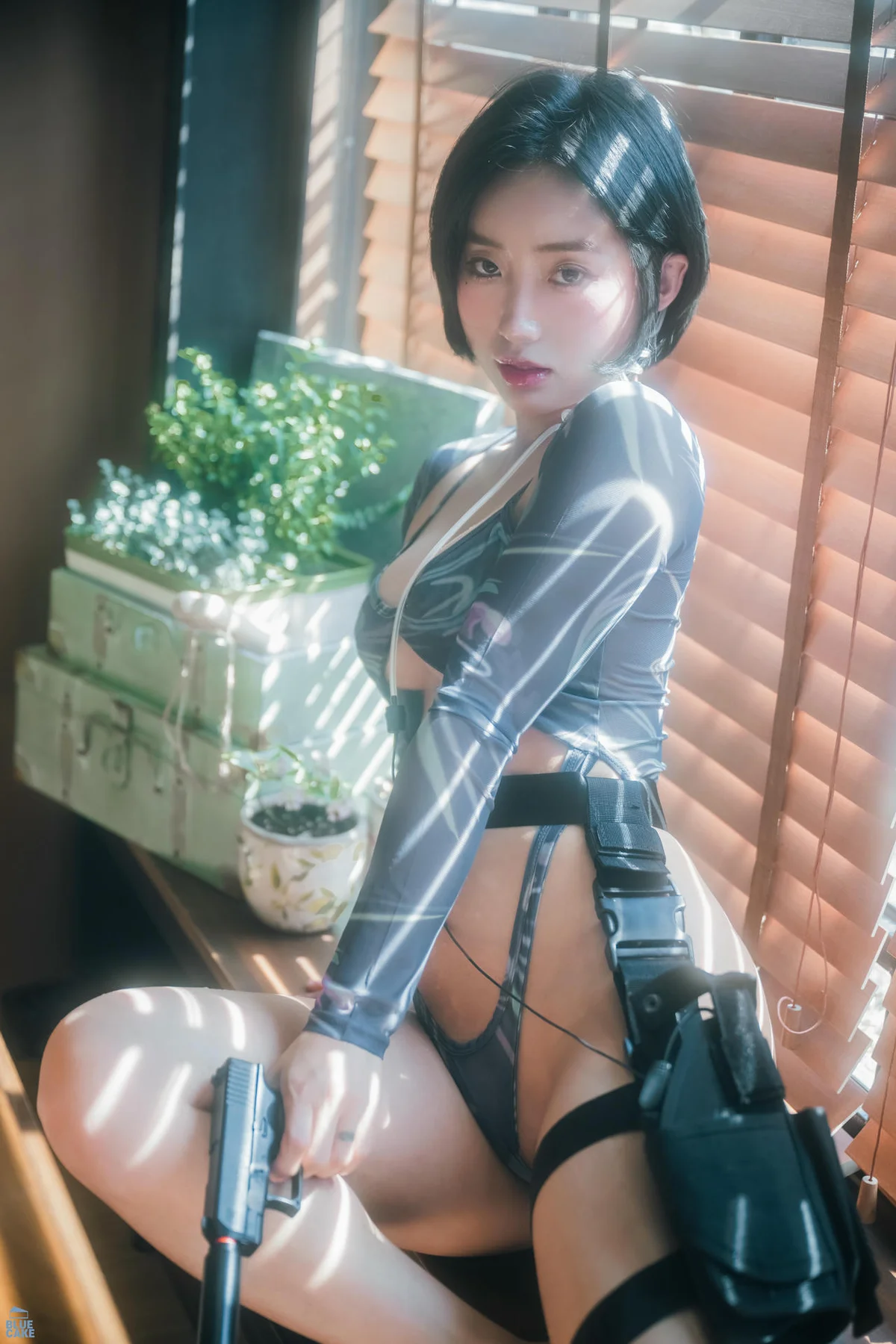 BLUECAKE No.123 Booty Queen短发少女 - 9
