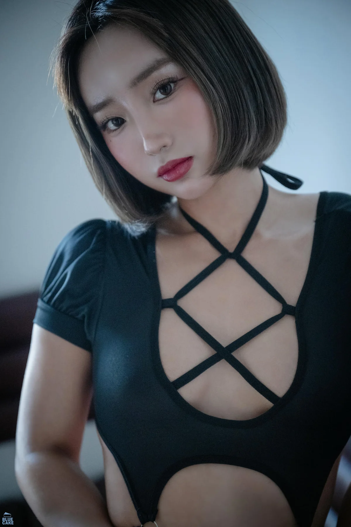 BLUECAKE No.134 Booty Queen黑色爆乳连体衣 - 9