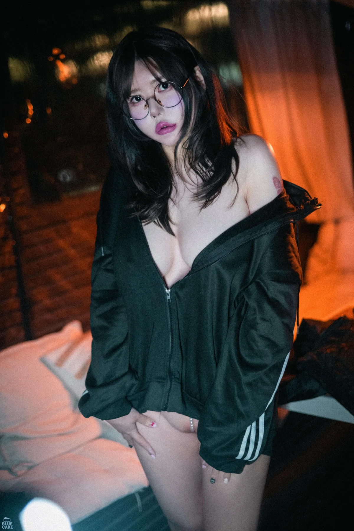 BLUECAKE No.141 JiSua香肩衬衫美乳 - 5