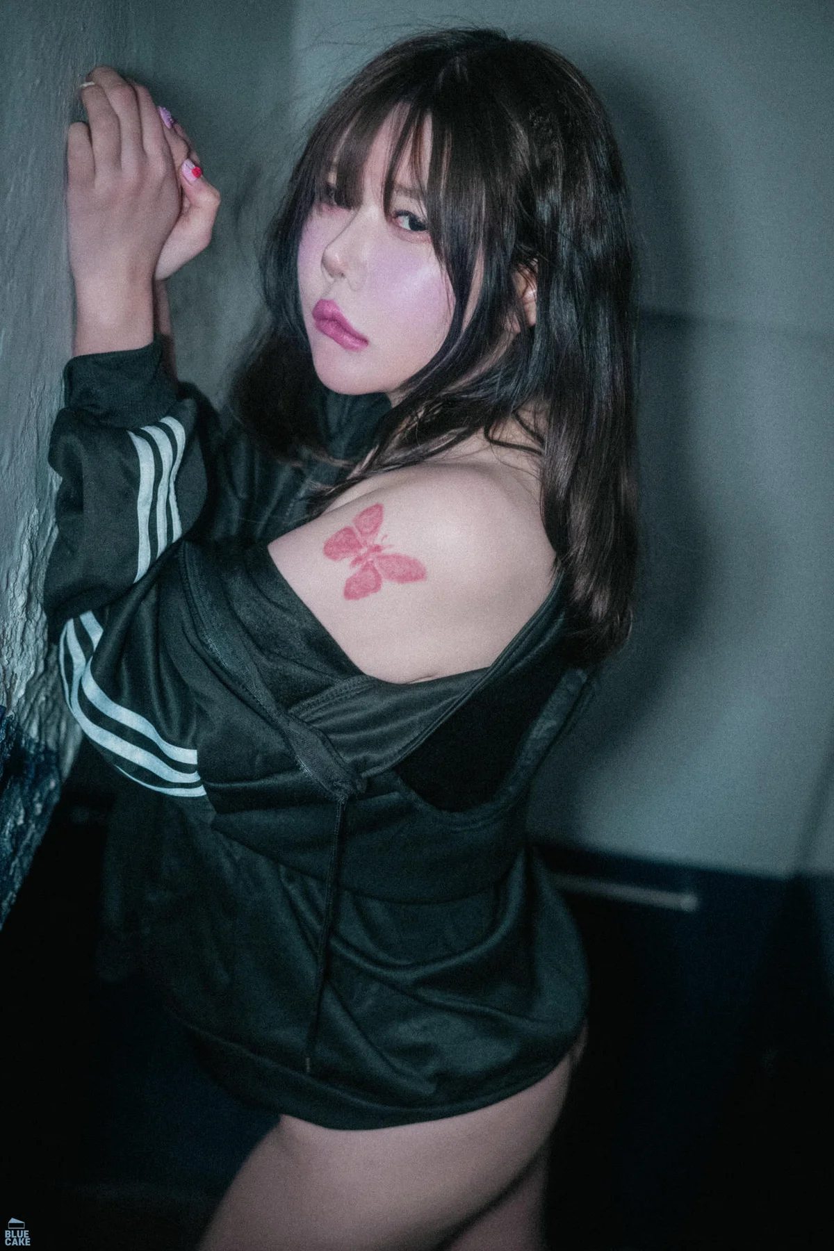 BLUECAKE No.141 JiSua香肩衬衫美乳 - 8