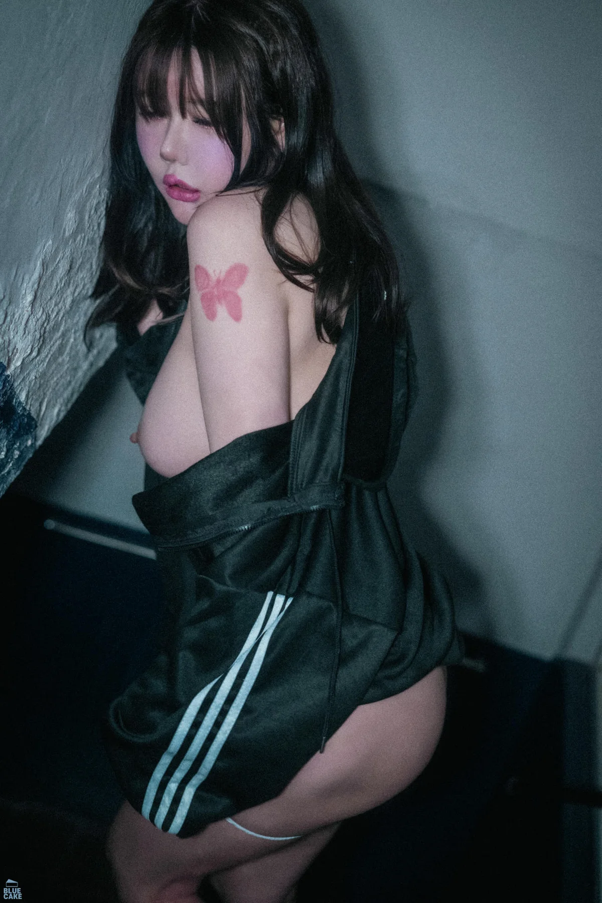 BLUECAKE No.141 JiSua香肩衬衫美乳 - 9