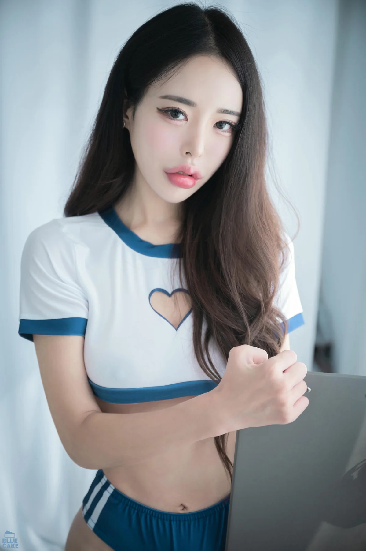 BLUECAKE No.160 BUNNYCHAERI个性美女酥胸美乳 - 8