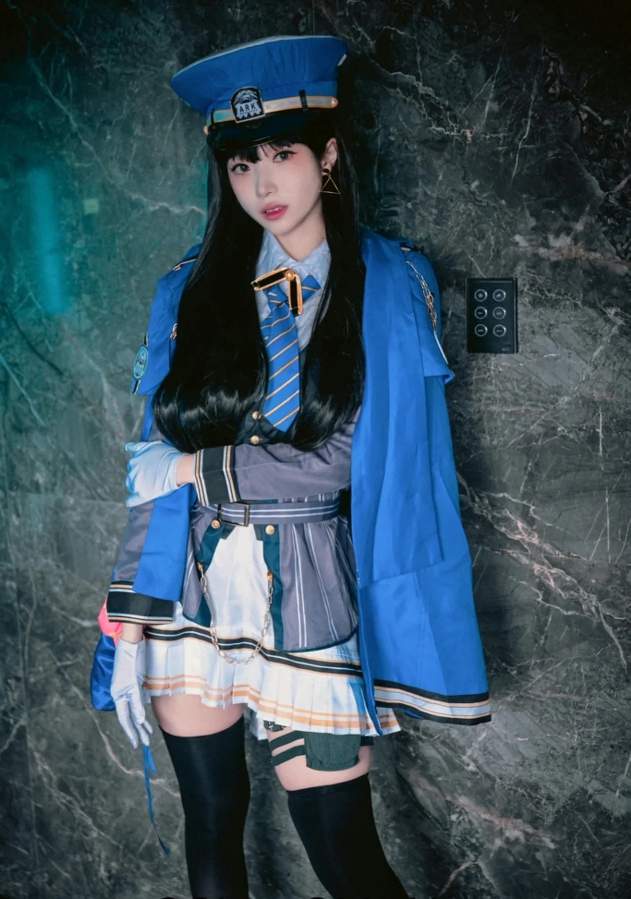 BLUECAKE No.178 Bambi制服乳贴写真 - 1