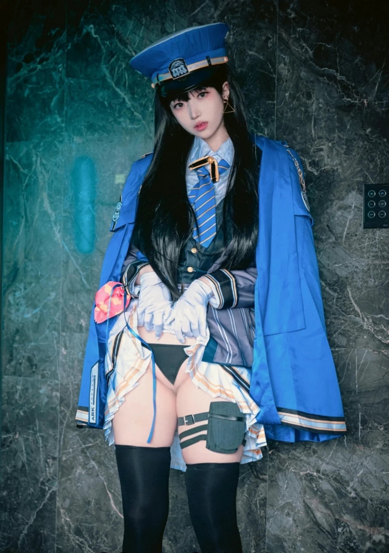 BLUECAKE No.178 Bambi制服乳贴写真 - 3
