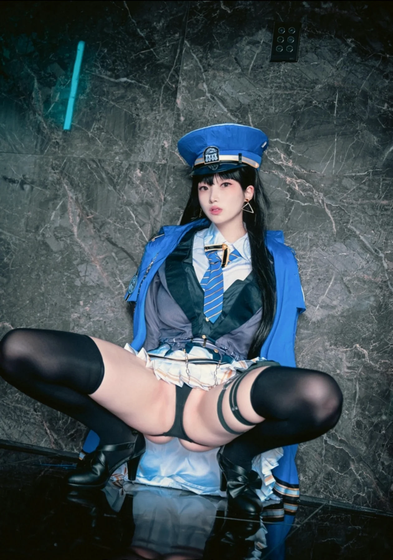 BLUECAKE No.178 Bambi制服乳贴写真 - 10