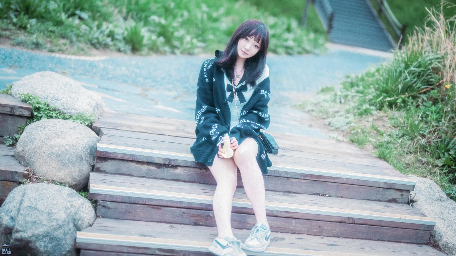 BLUECAKE No.181 Bambi公园jk少女 - 8