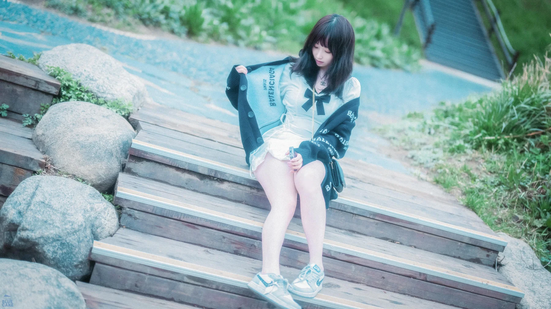 BLUECAKE No.181 Bambi公园jk少女 - 9