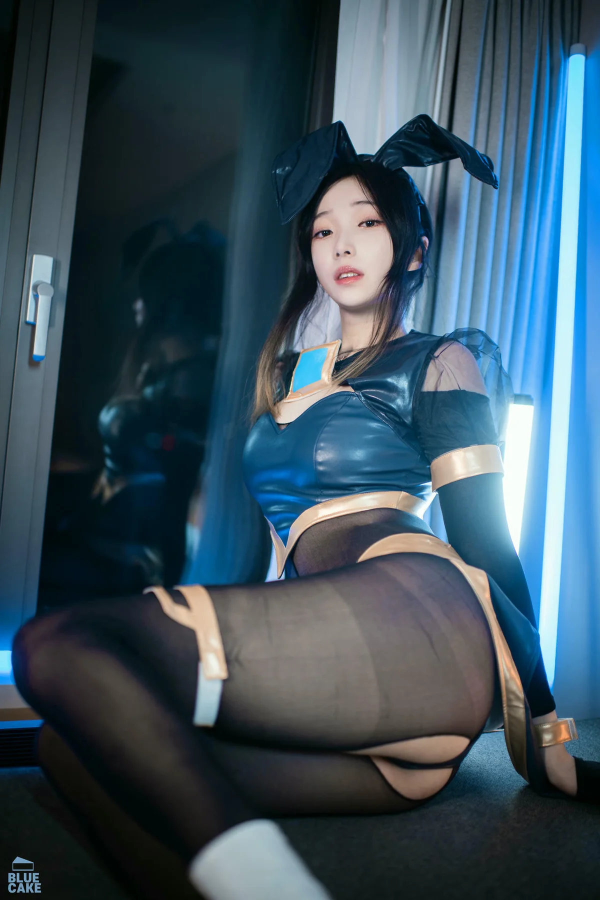 BLUECAKE No.184 Bambi制服兔女郎黑丝 - 5