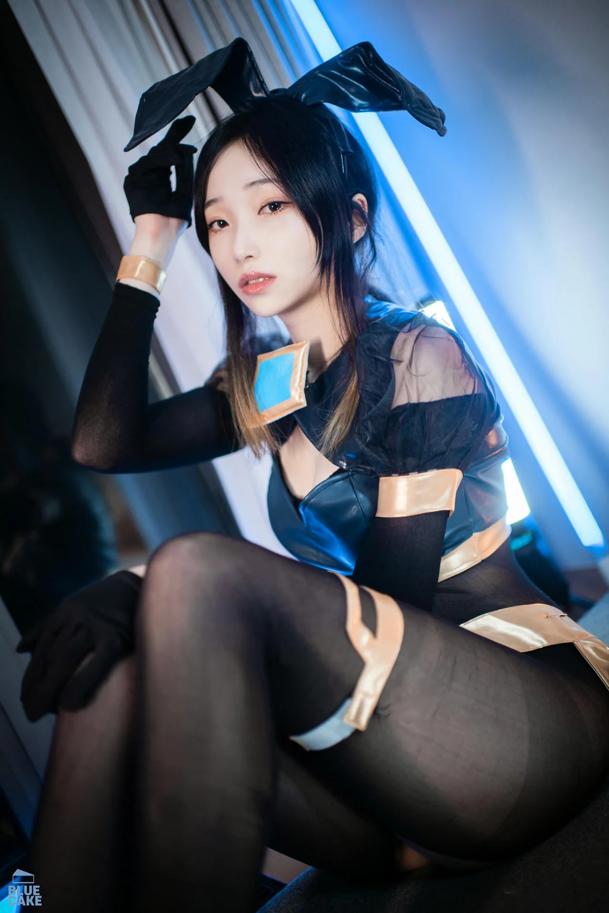 BLUECAKE No.184 Bambi制服兔女郎黑丝 - 8
