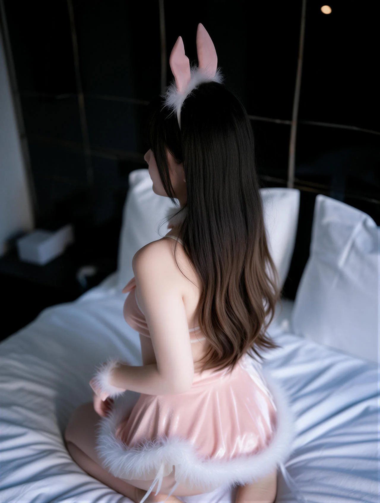 BLUECAKE No.196 Doyeon粉色俏皮兔女郎 - 6