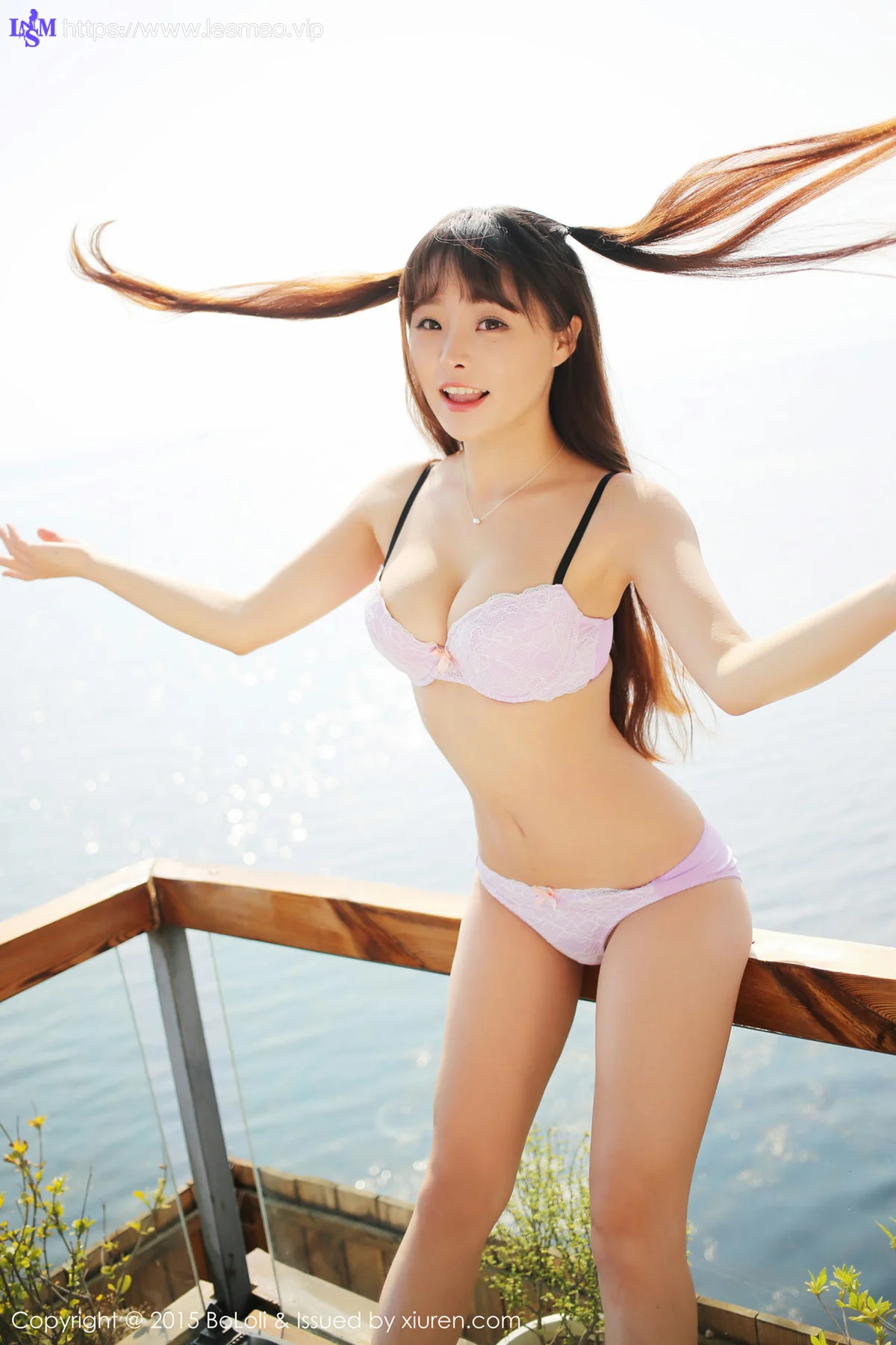 BoLoli波萝社 Vol.005 柳侑绮Sevenbaby 马尾少女 - 8